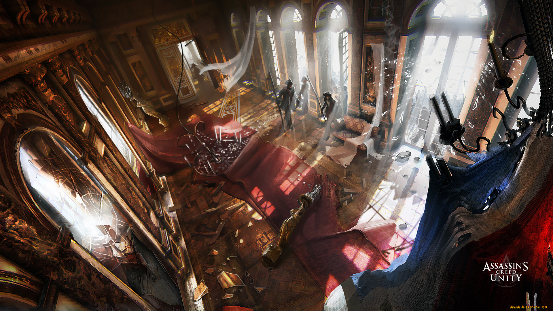 видео, игры, assassin`s, creed, unity, creed, assassins, приключения, шутер, unity, action