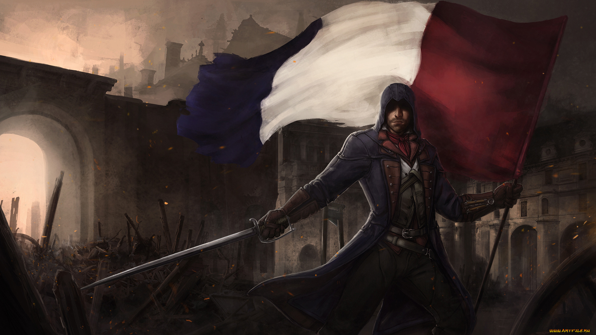 видео, игры, assassin`s, creed, unity, приключения, action, шутер, unity, creed, assassins