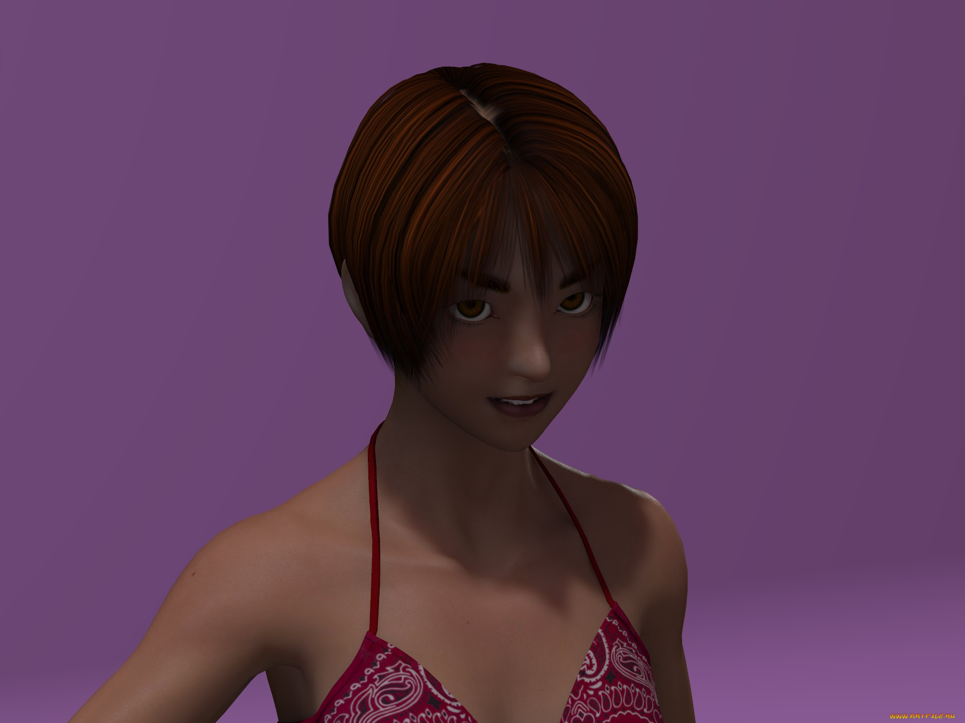 3д, графика, портрет, , portraits, взгляд, девушка, фон