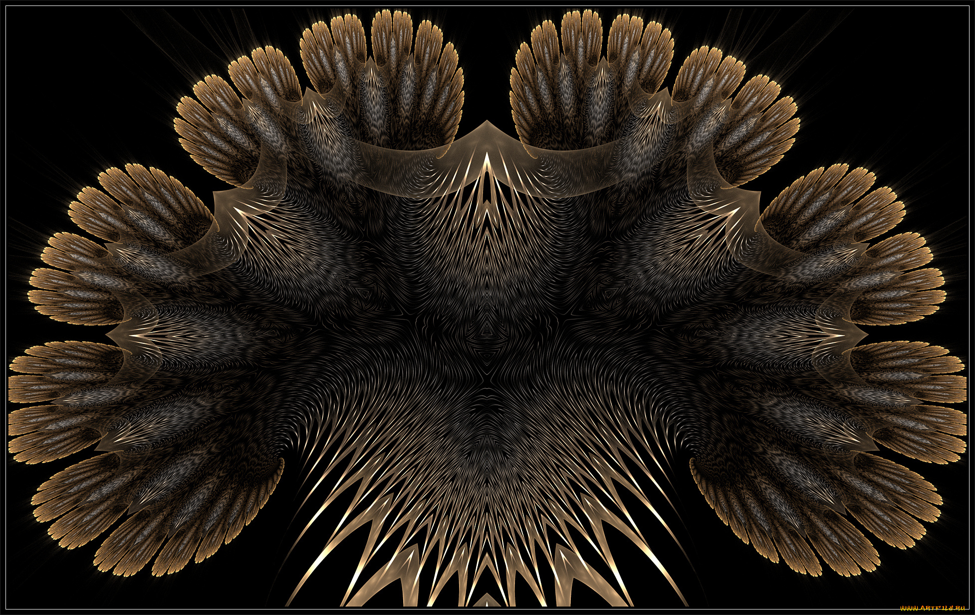 3д, графика, фракталы, , fractal, цвета, узор, фон