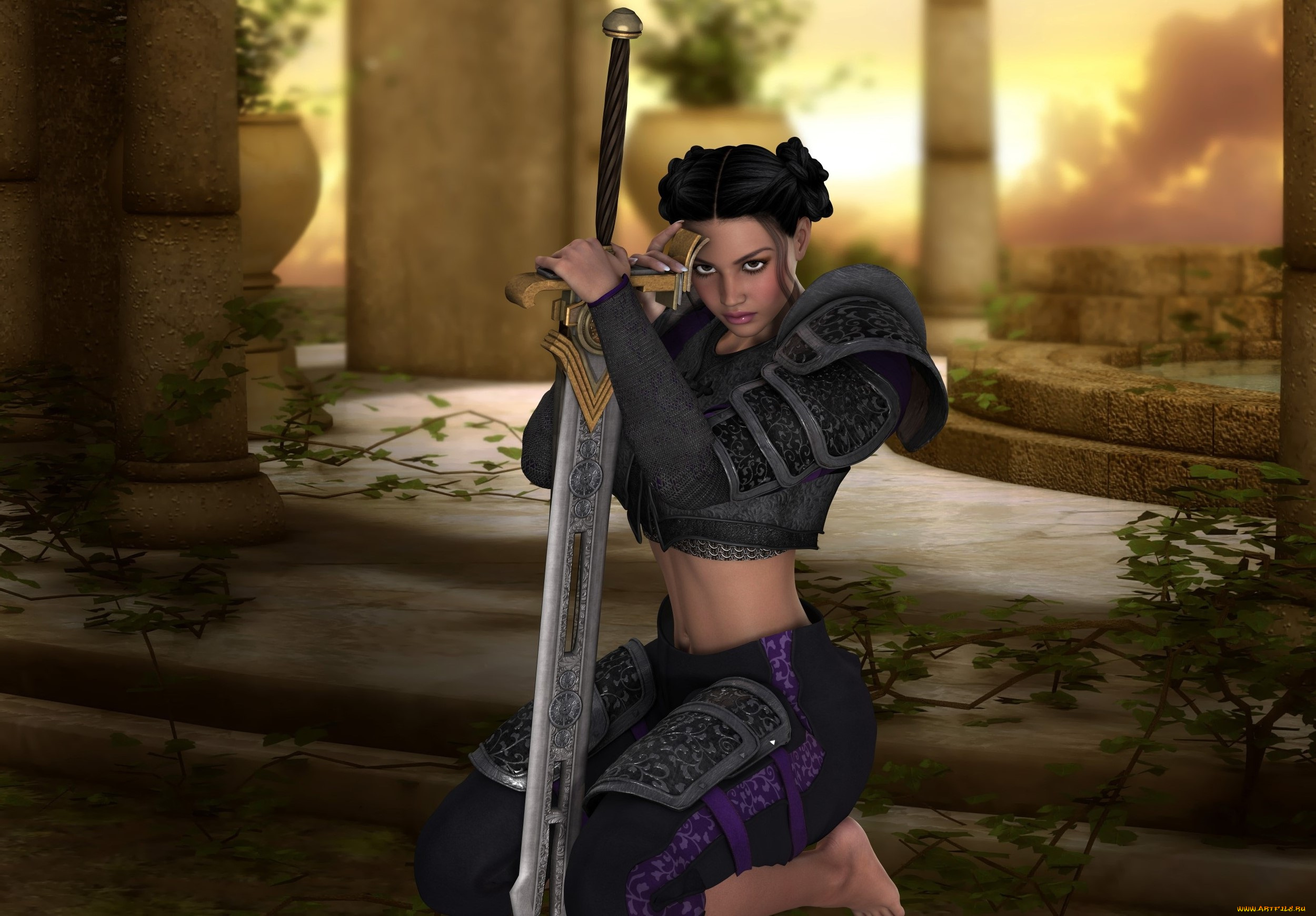 3д, графика, люди, , people, фон, взгляд, девушка