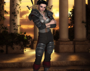 Картинка 3д+графика люди+ people фон взгляд девушка