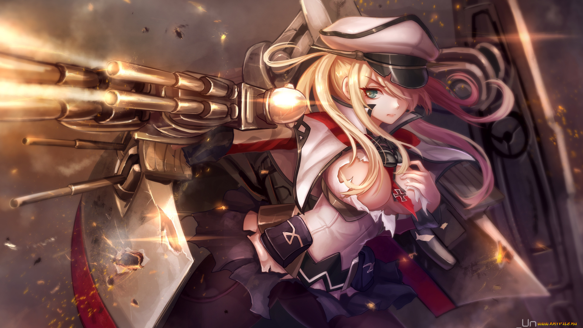 аниме, kantai, collection, un-s, kancolle, graf, zeppelin, kantai, collection