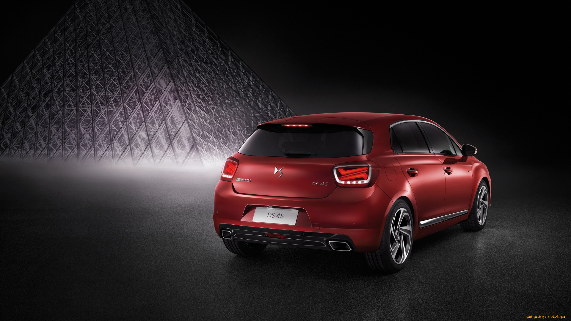 автомобили, citroen, ds, 4s, 2015г, красный