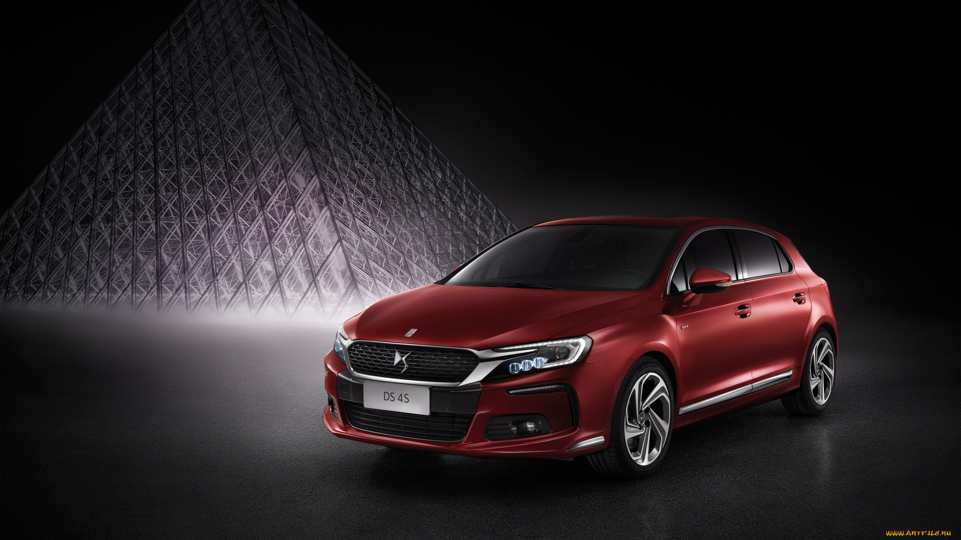 автомобили, citroen, ds, 4s, 2015г, красный