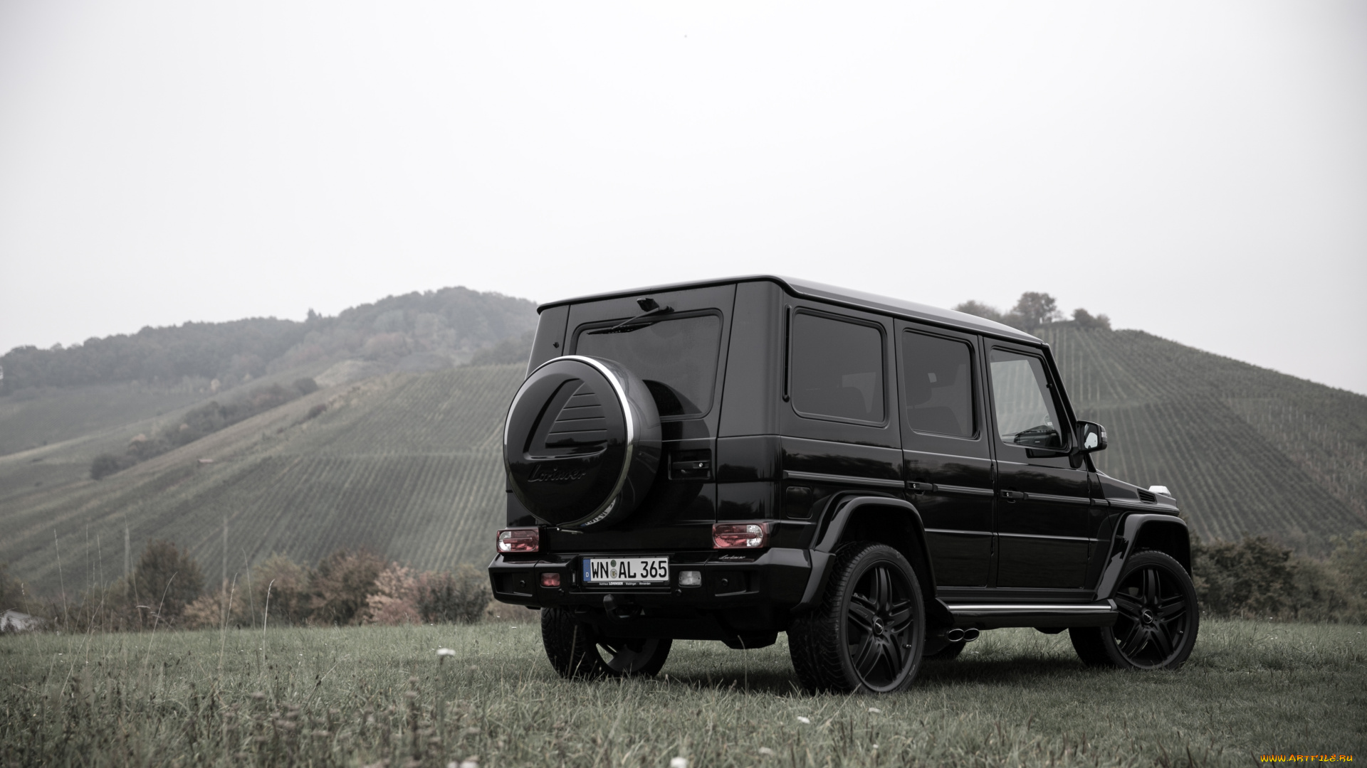автомобили, mercedes-benz, lorinser, g-klasse, lwb, w463, 2015г, темный