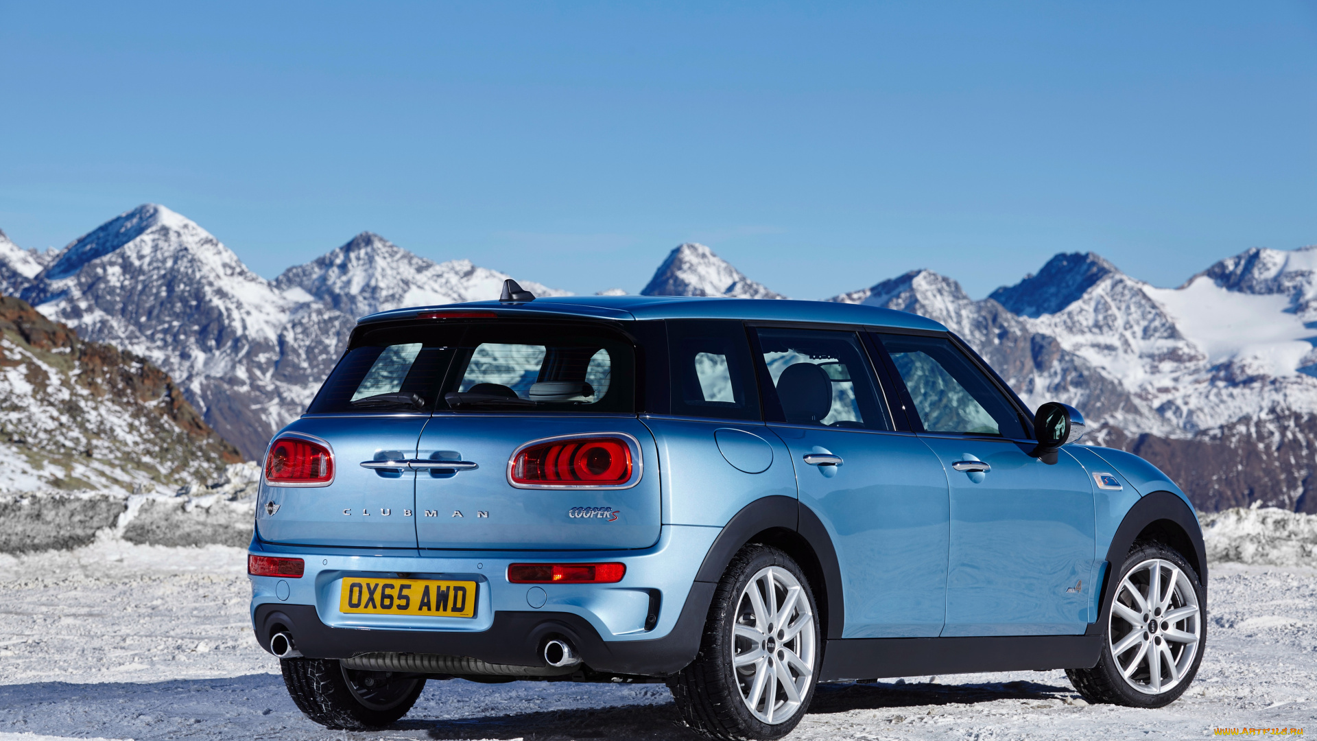 автомобили, mini, cooper, s, clubman, all4, f54, 2016г, синий