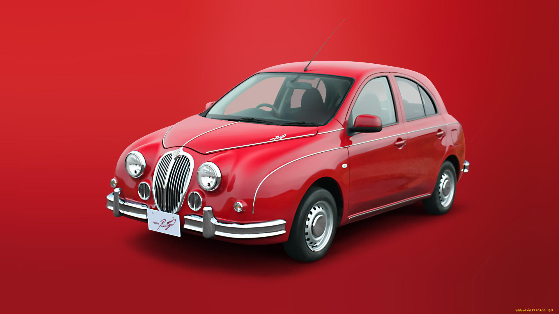 автомобили, mitsuoka, viewt, 2015г, rouge