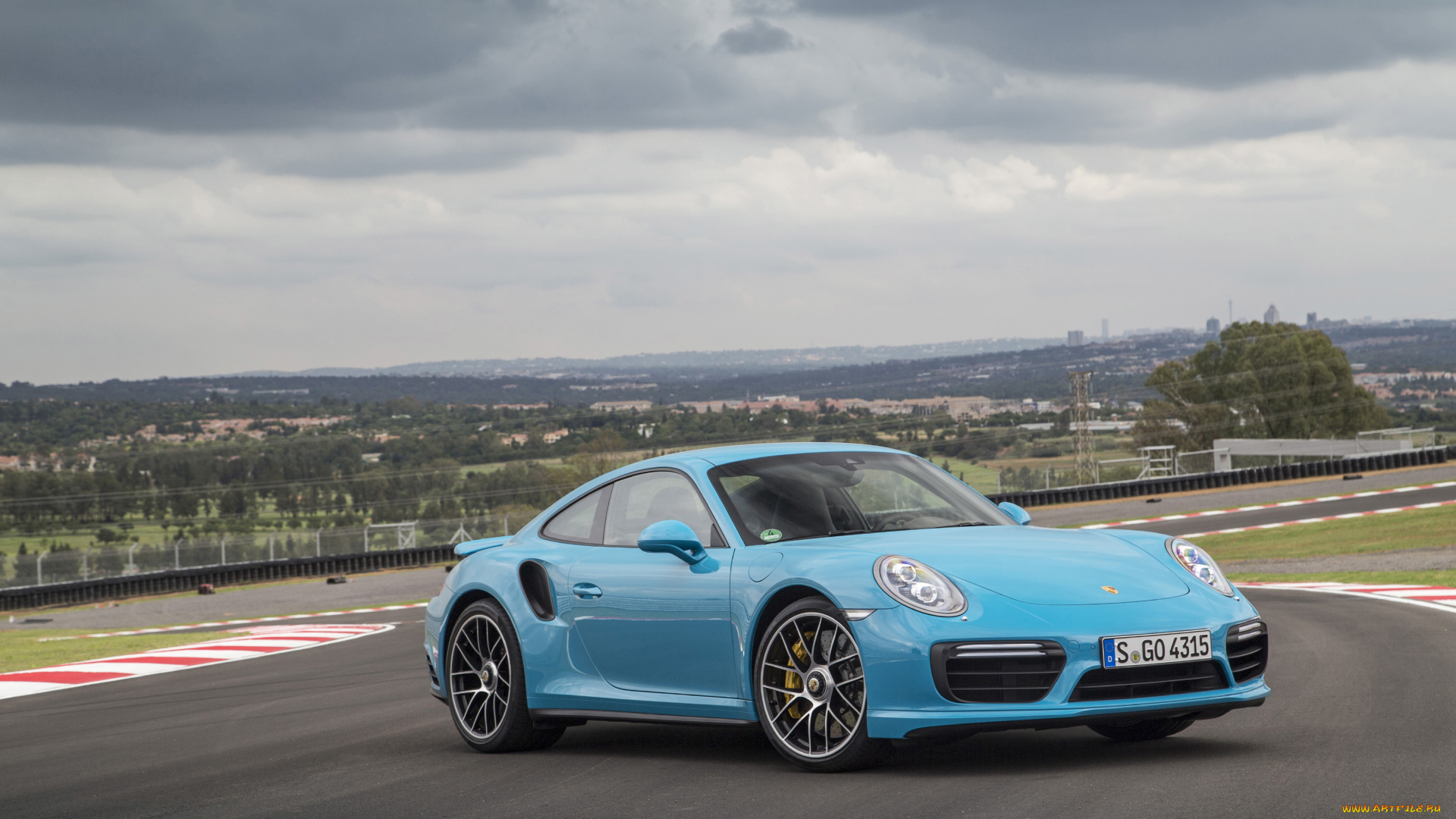 автомобили, porsche, 2016г, 991, s, coupe, turbo, 911