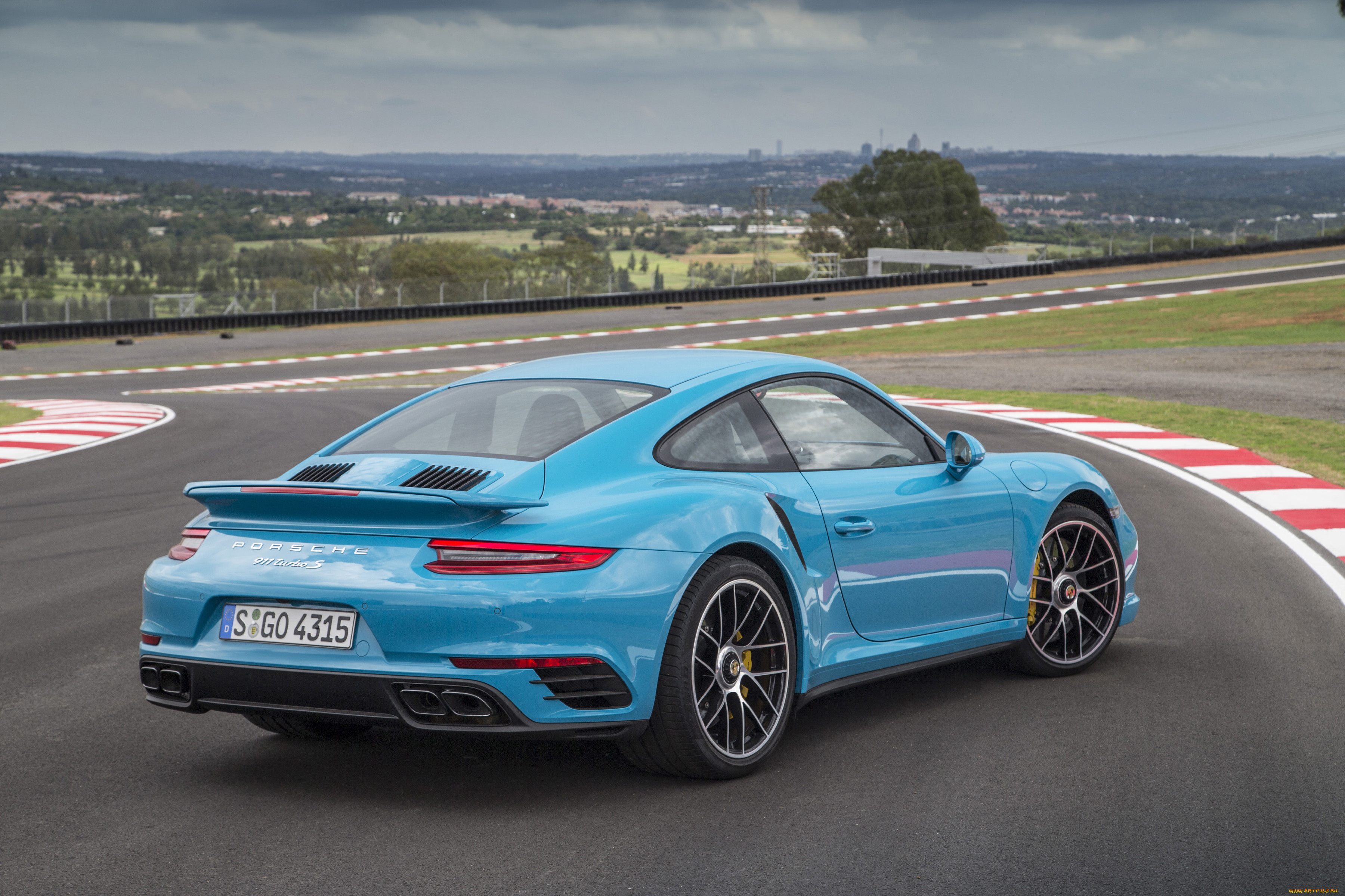 автомобили, porsche, 2016г, 991, s, coupe, turbo, 911