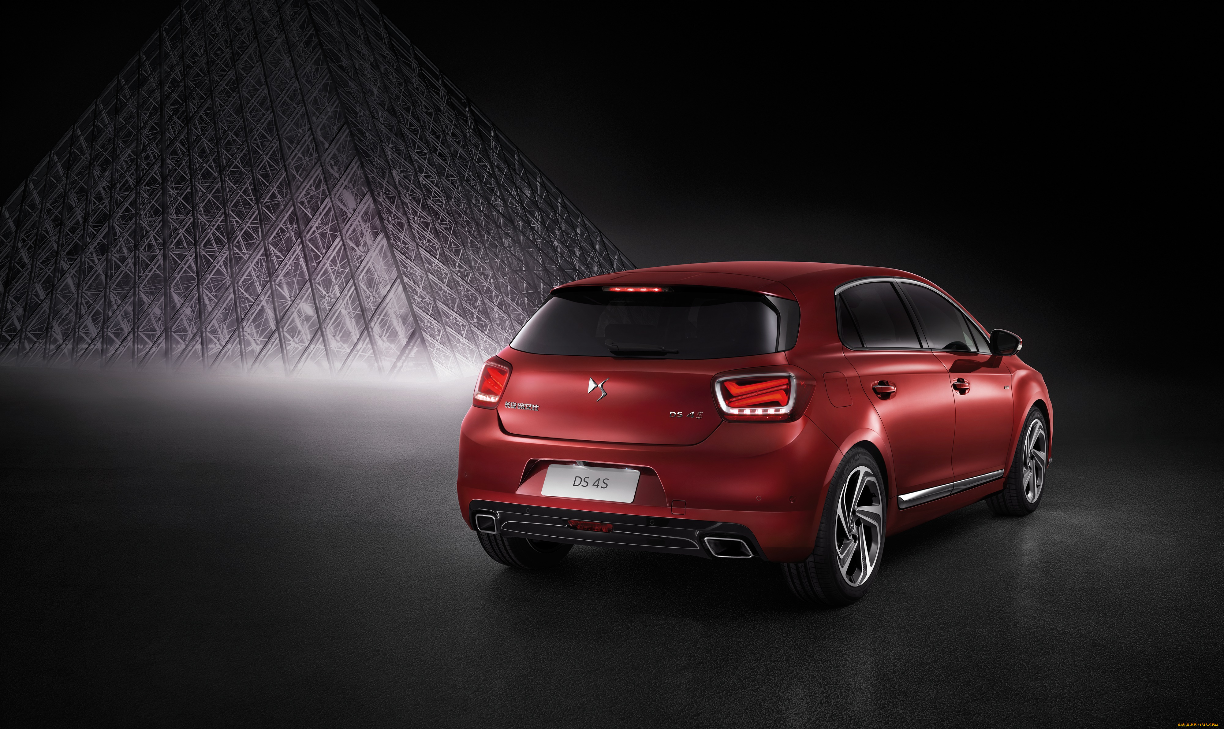 автомобили, citroen, ds, 4s, 2015г, красный