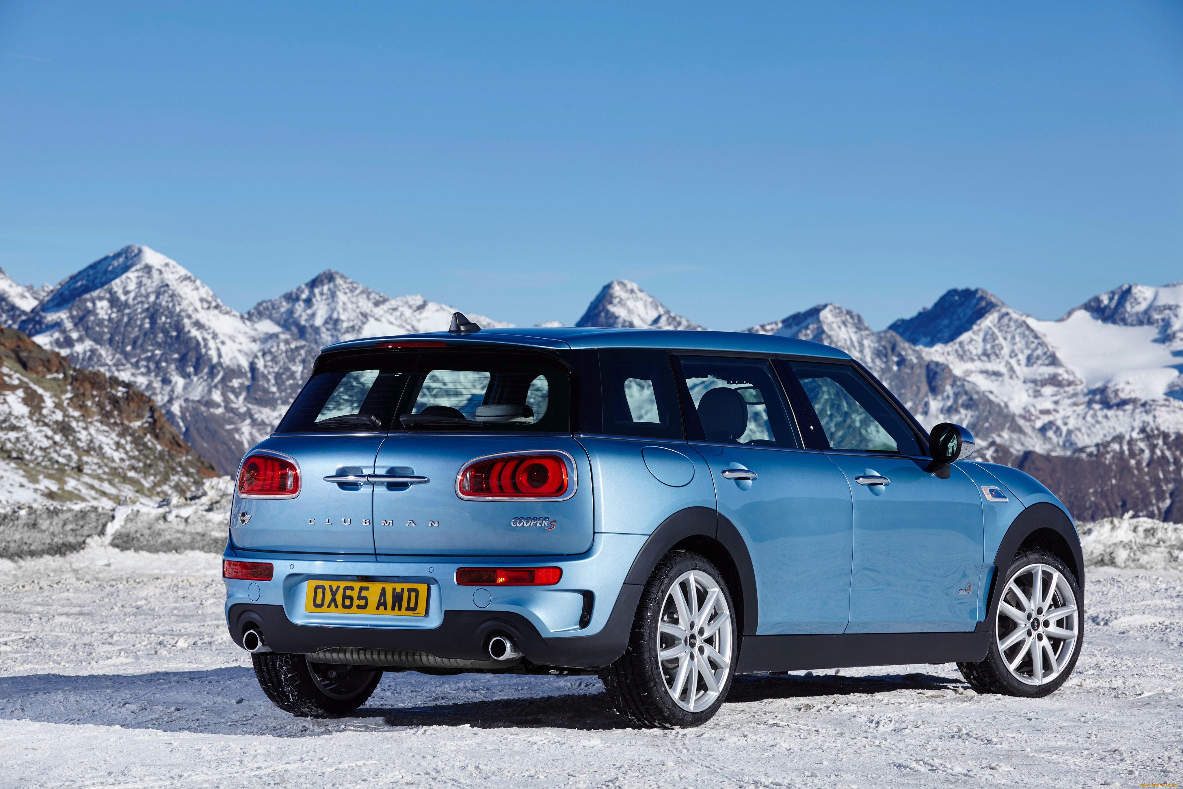 автомобили, mini, cooper, s, clubman, all4, f54, 2016г, синий