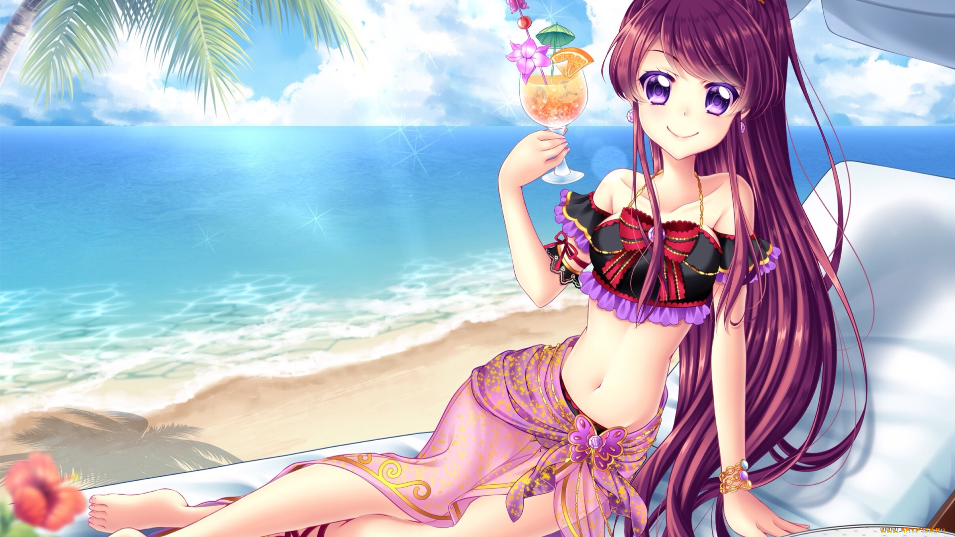 аниме, aikatsu, фон, взгляд, девушка