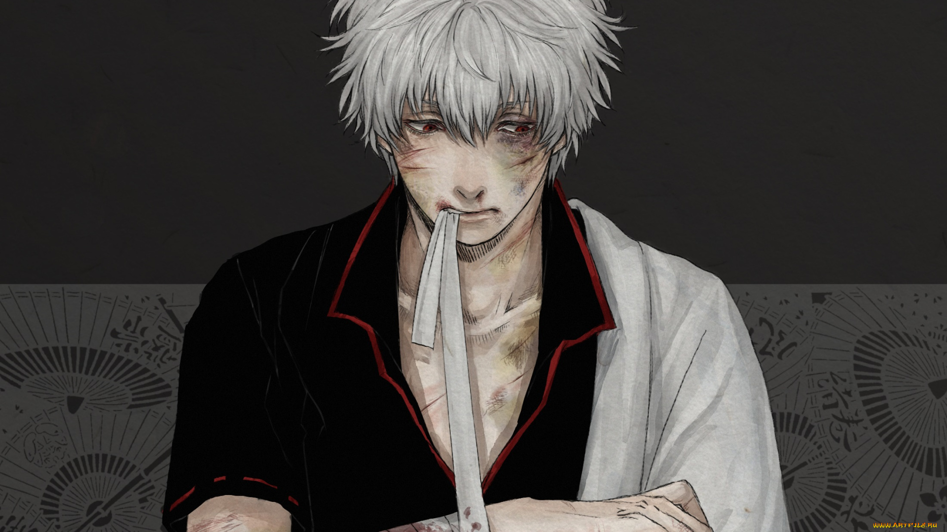 аниме, gintama, гинтоки