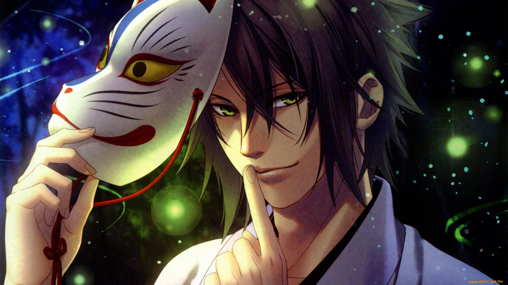 аниме, hakuouki, okita, souji