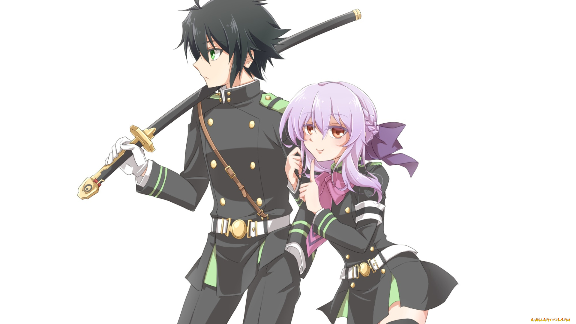 аниме, owari, no, seraph, последний, серафим