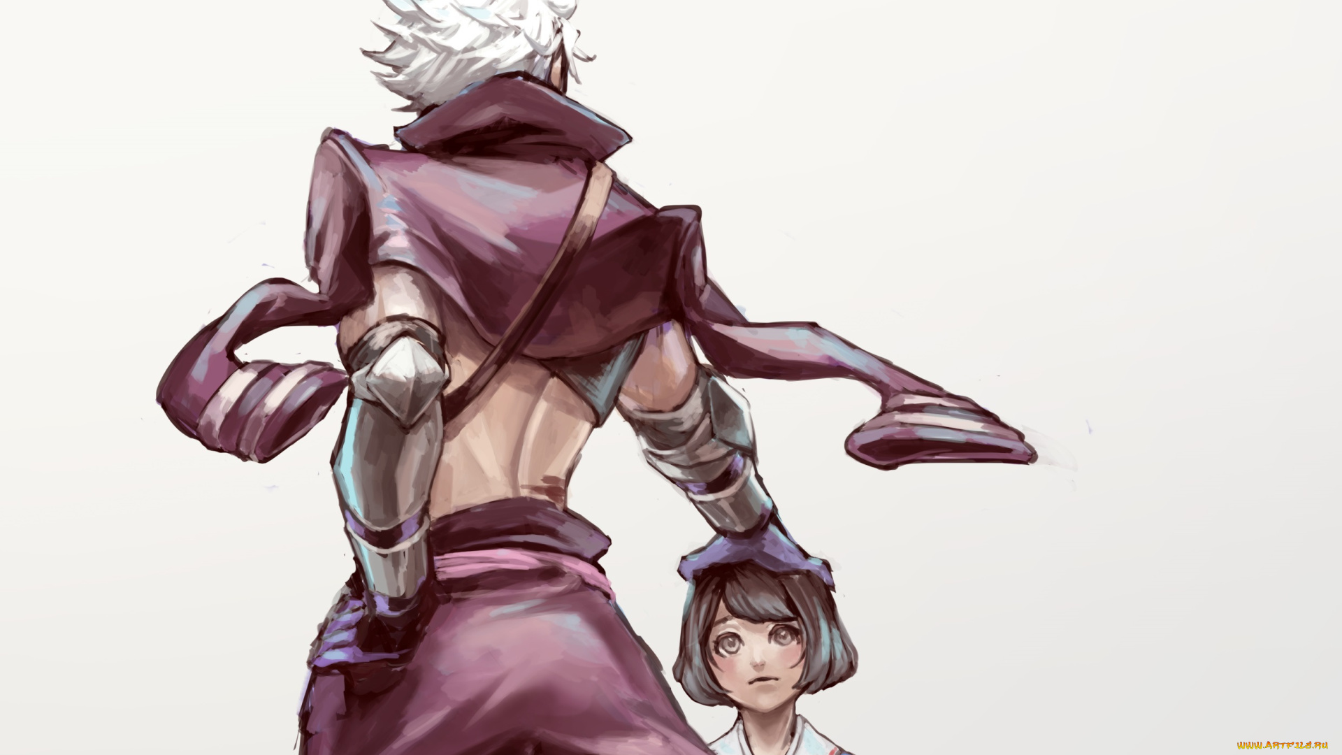 аниме, sengoku, basara, парень, девочка