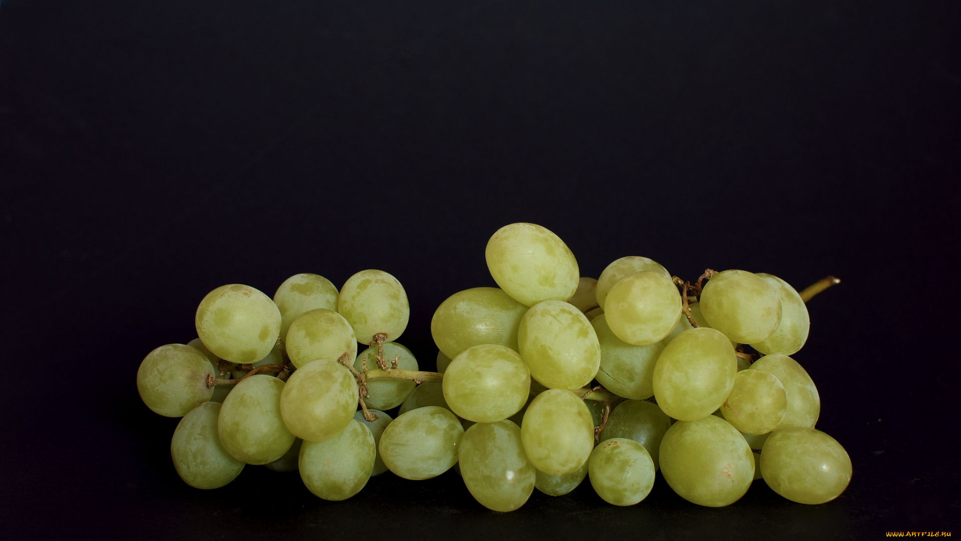 еда, виноград, кисть