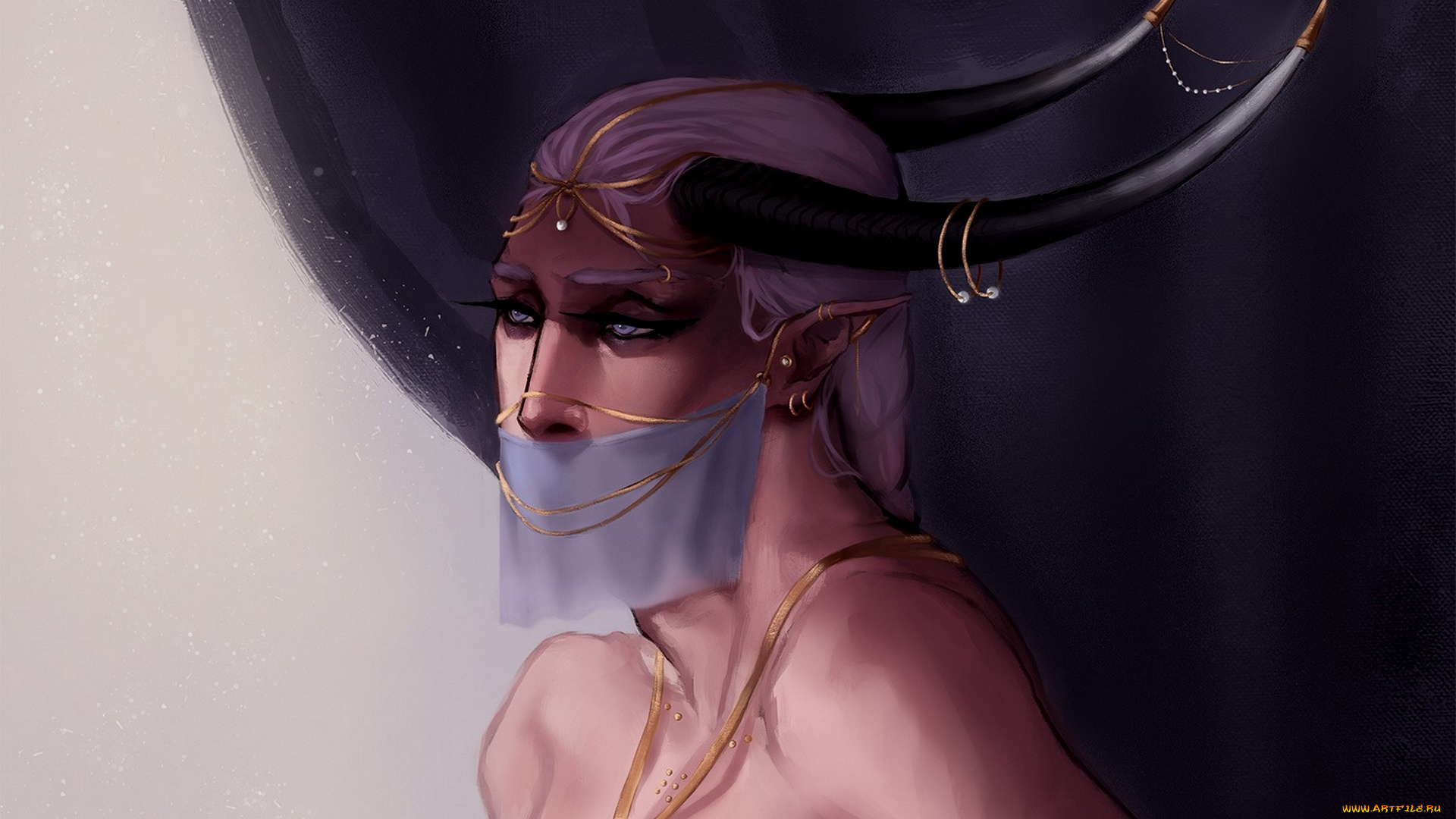 фэнтези, демоны, парень