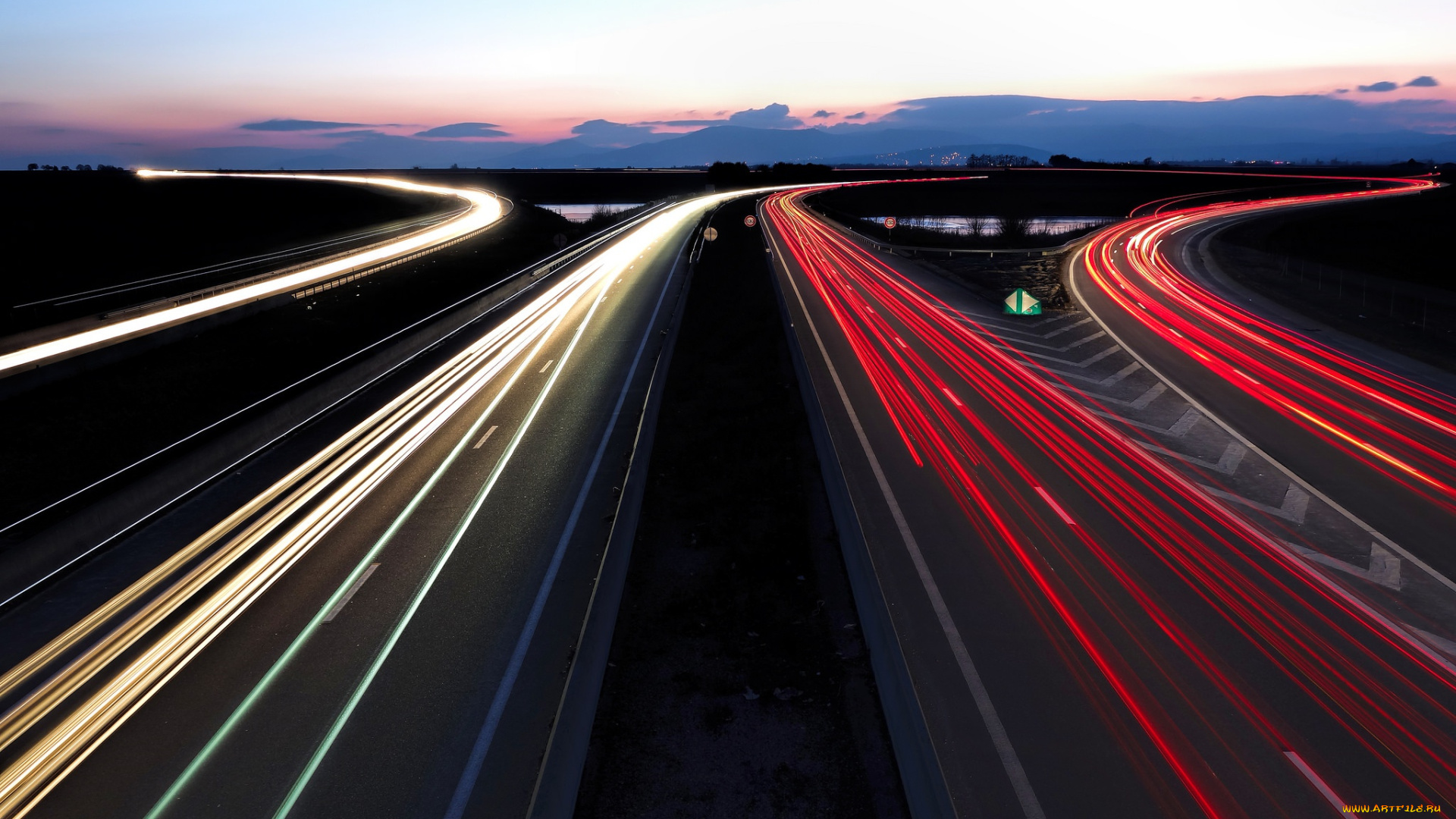 природа, дороги, дорога