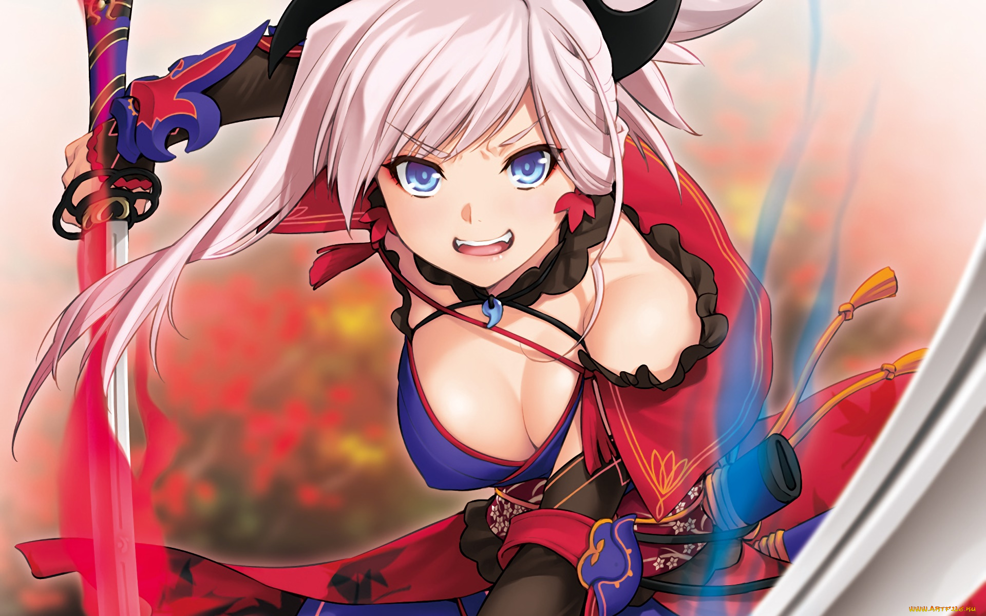 аниме, оружие, , техника, , технологии, фон, взгляд, девушка