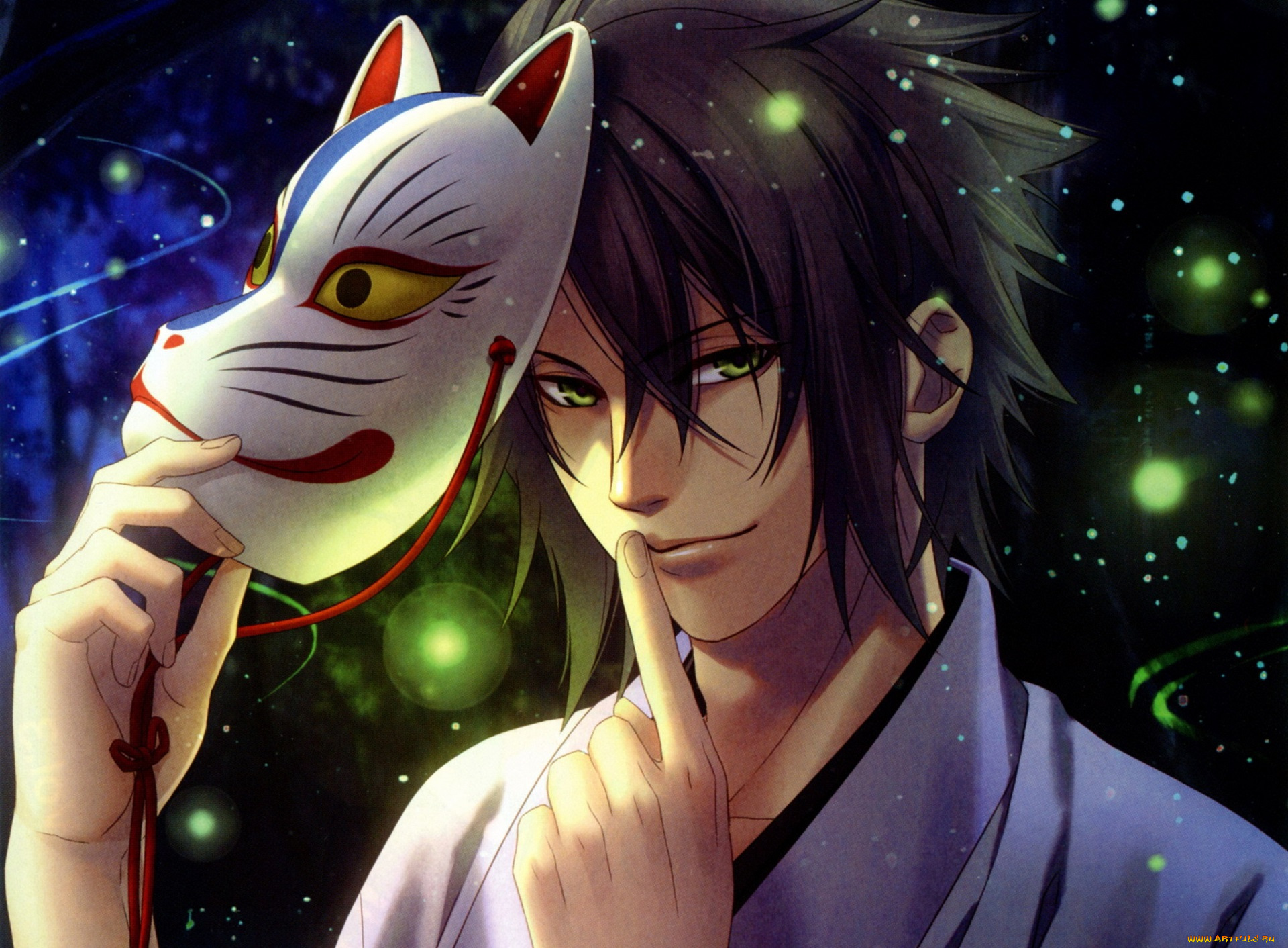 аниме, hakuouki, okita, souji