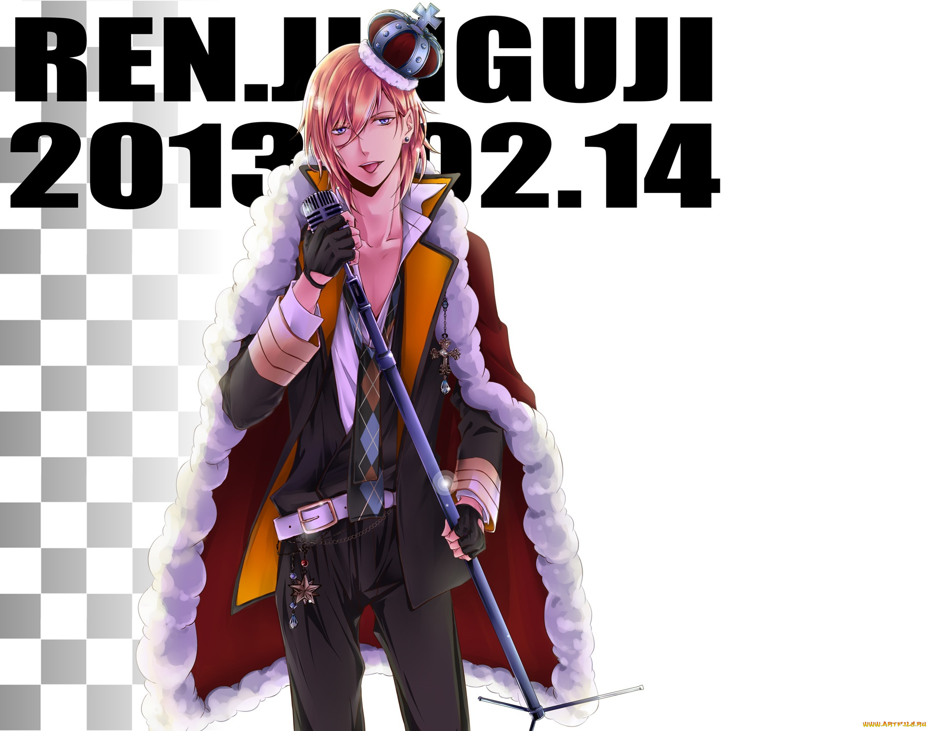 аниме, uta, no, prince-sama, jinguji, ren