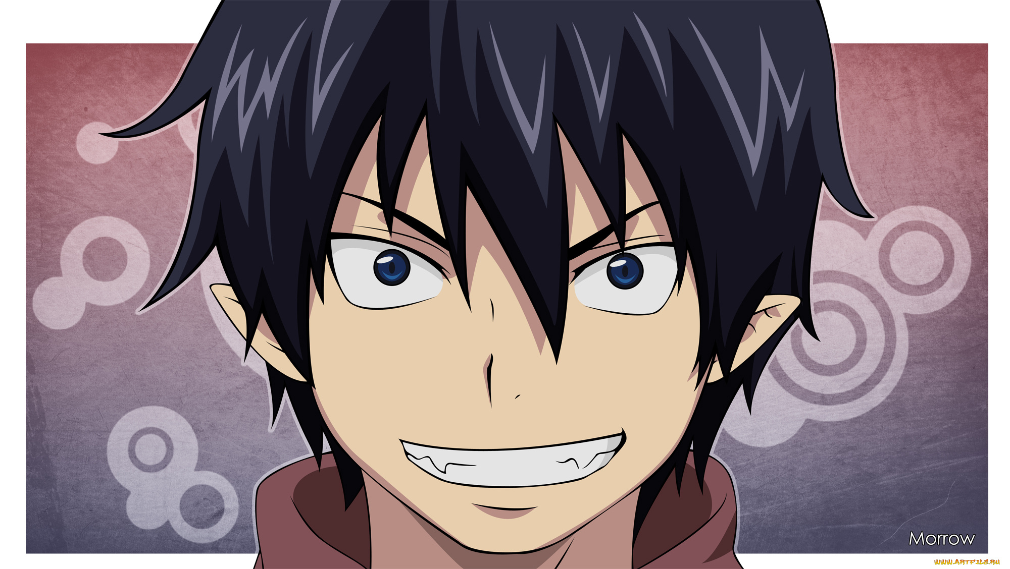 аниме, ao, no, exorcist, okumura, rin