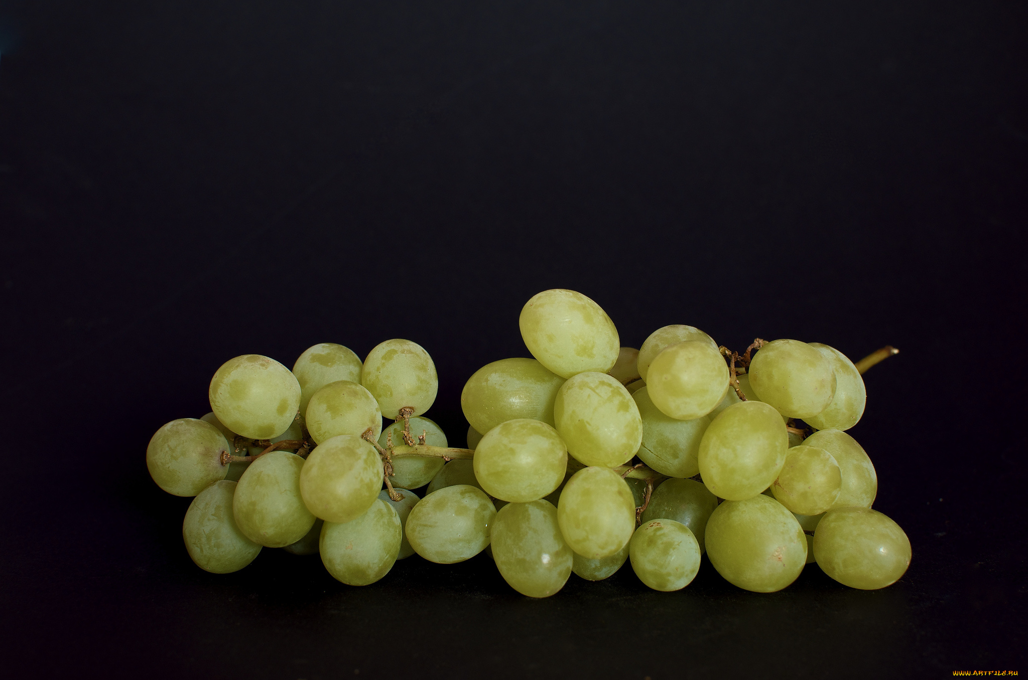 еда, виноград, кисть