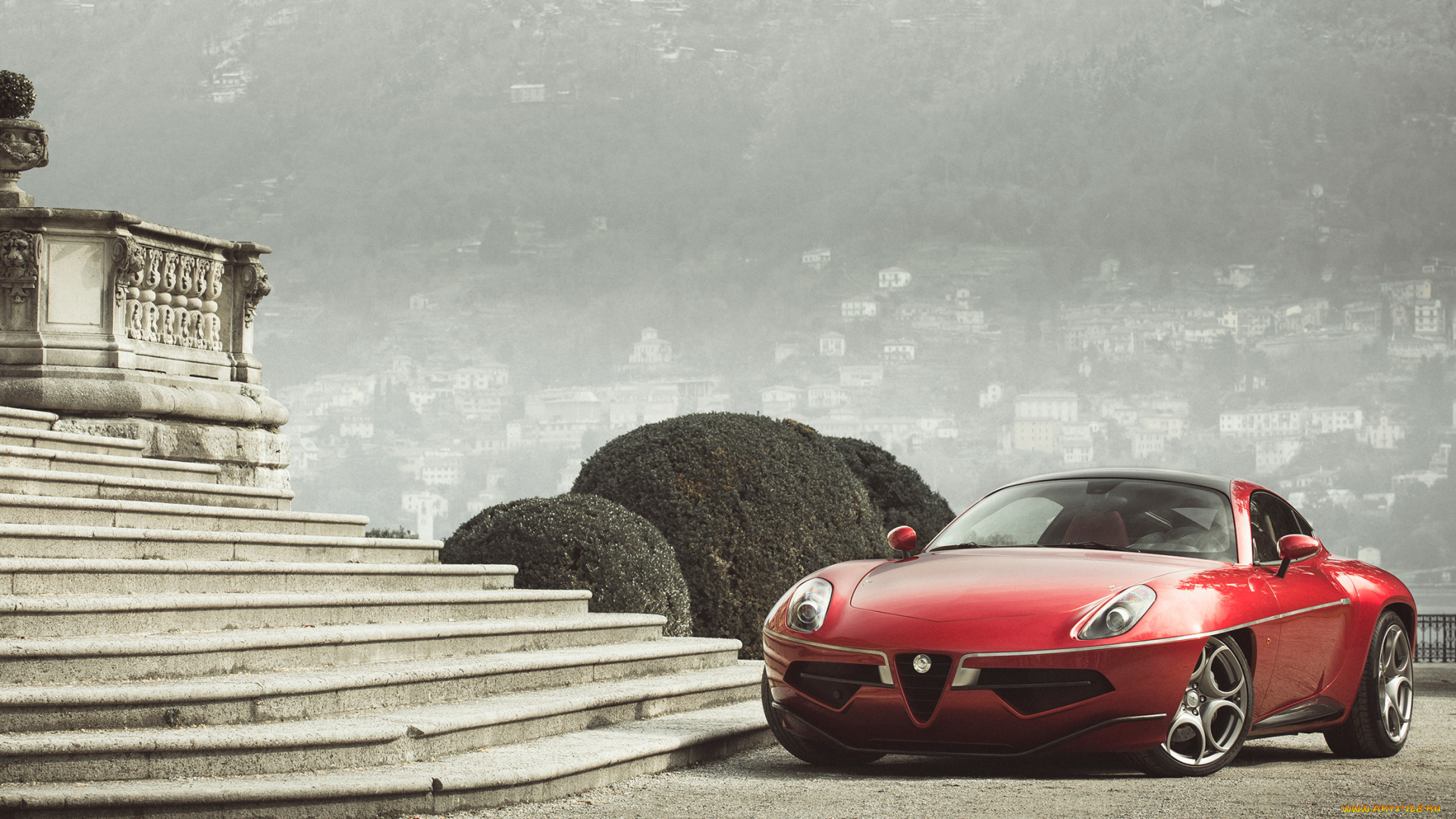 alfa, romeo, disco, volante, 2013, автомобили, alfa, romeo, 2013, red, alfa, romeo, disco, volante