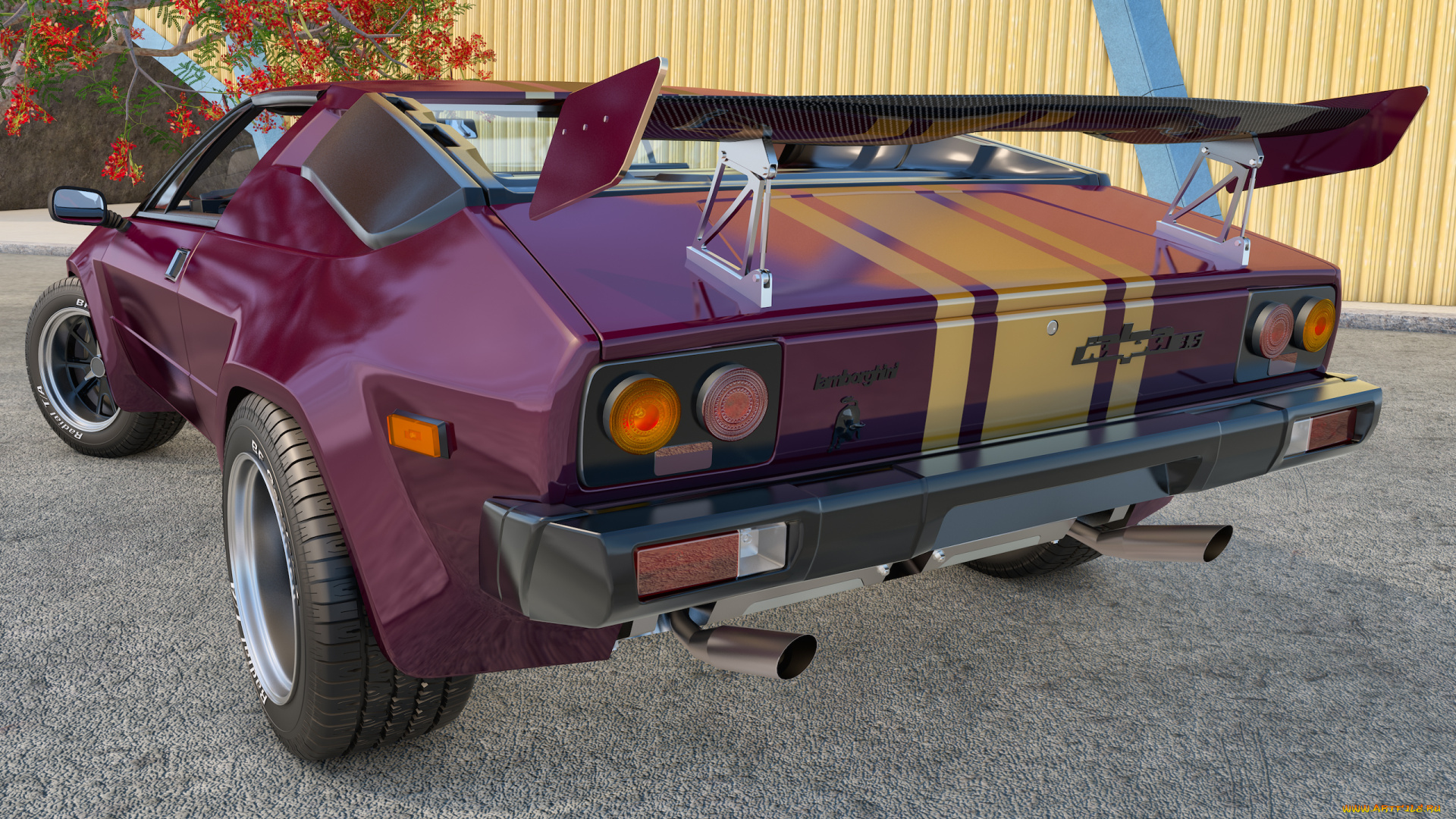 автомобили, 3д, фон, автомобиль