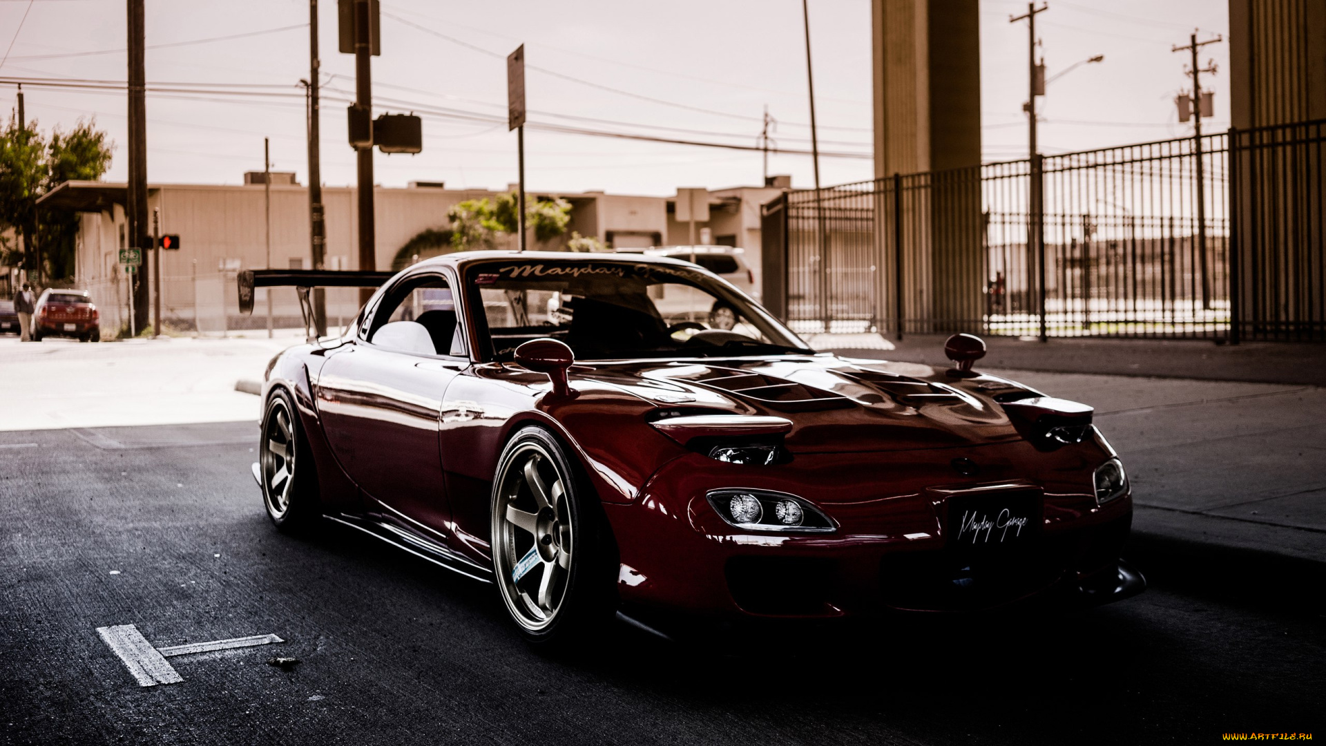 автомобили, mazda, rx-7