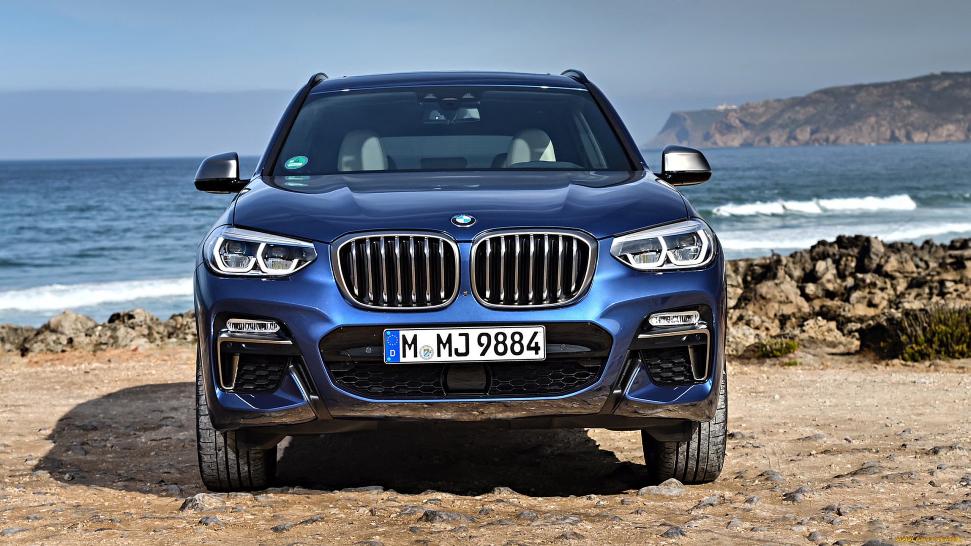 bmw, x3, m40i, 2018, автомобили, bmw, blue, 2018, m40i, x3