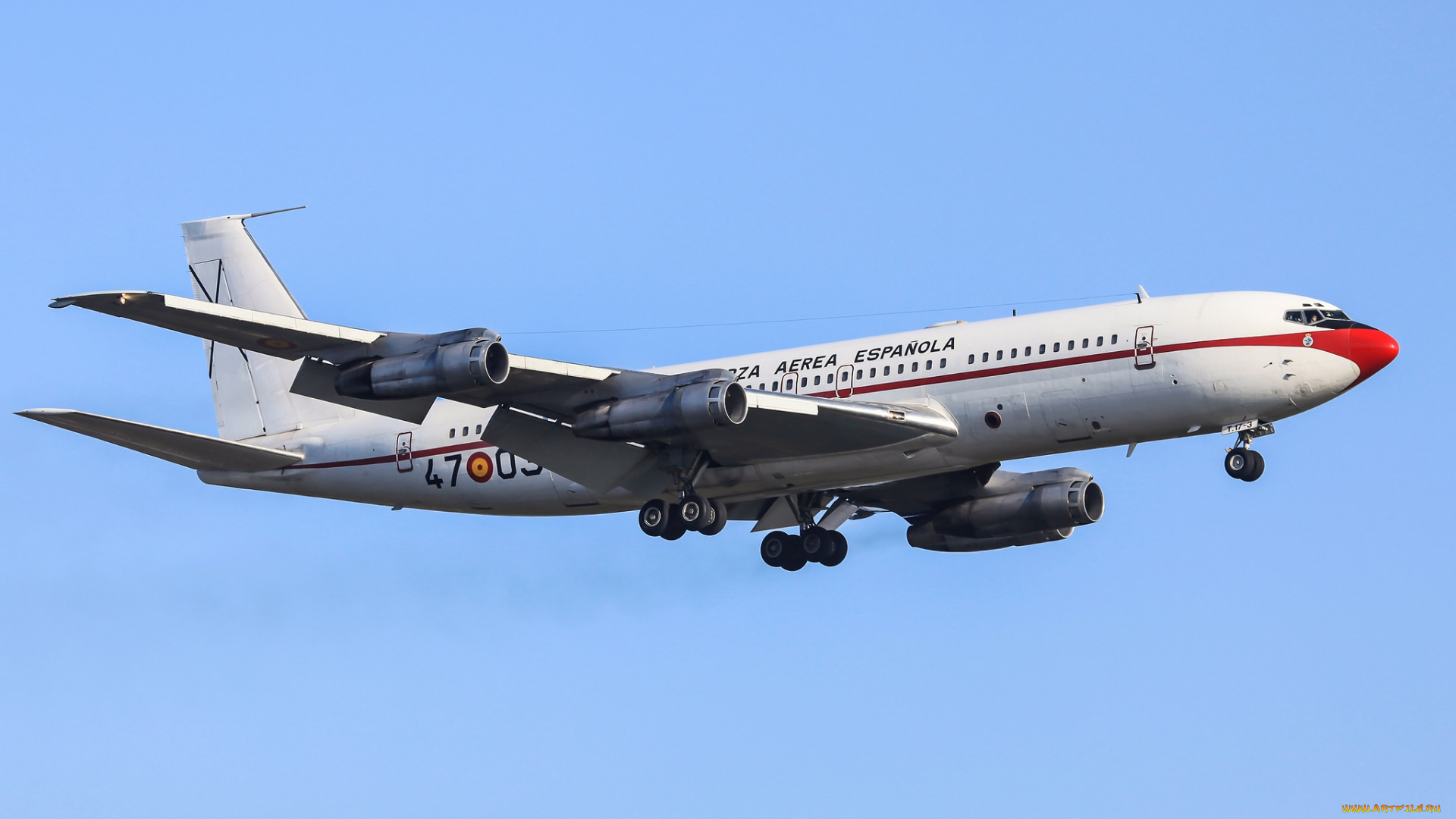 boeing, 707-300, авиация, пассажирские, самолёты, войсковой, транспорт