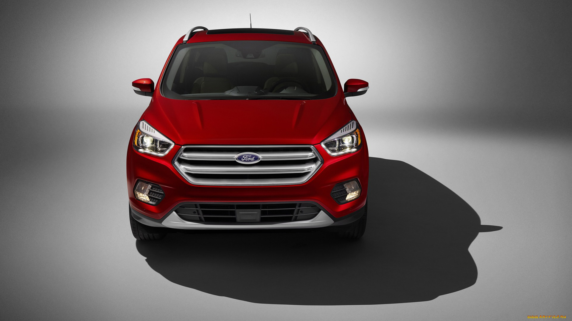 ford, escape, 2017, автомобили, ford, escape, 2017, red
