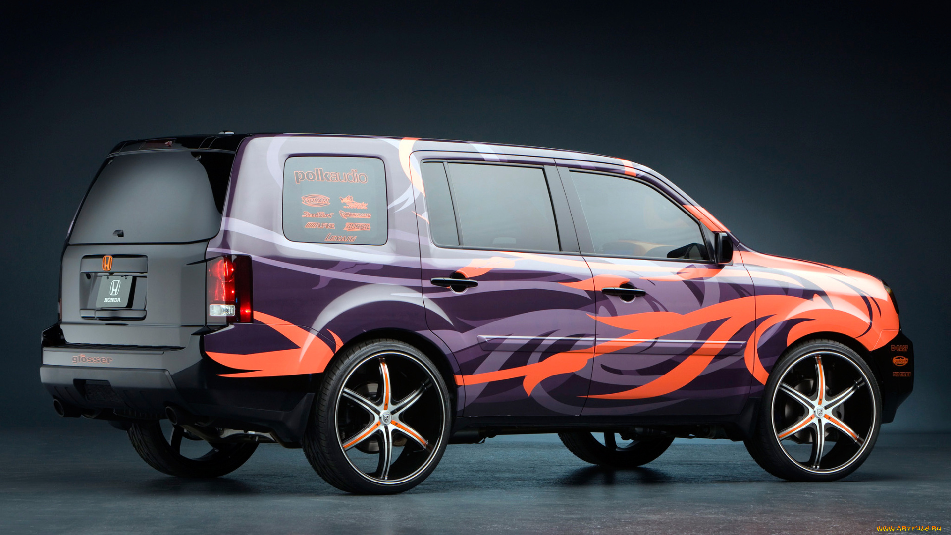 honda, pilot, concept, 2008, автомобили, honda, concept, pilot, 2008