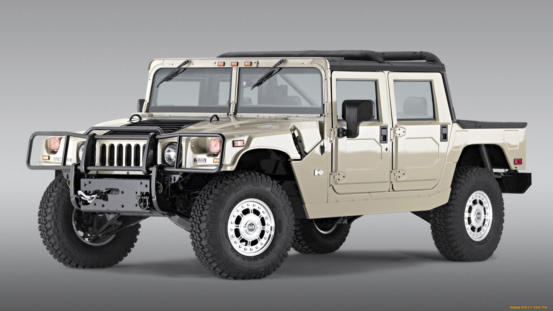 hummer, h1, alpha, convertible, 2005, автомобили, hummer, alpha, h1, 2005, convertible, серый