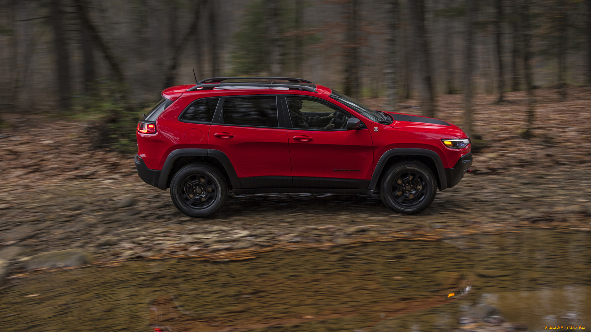 jeep, cherokee, trailhawk, 2019, автомобили, jeep, red, 2019, cherokee, trailhawk