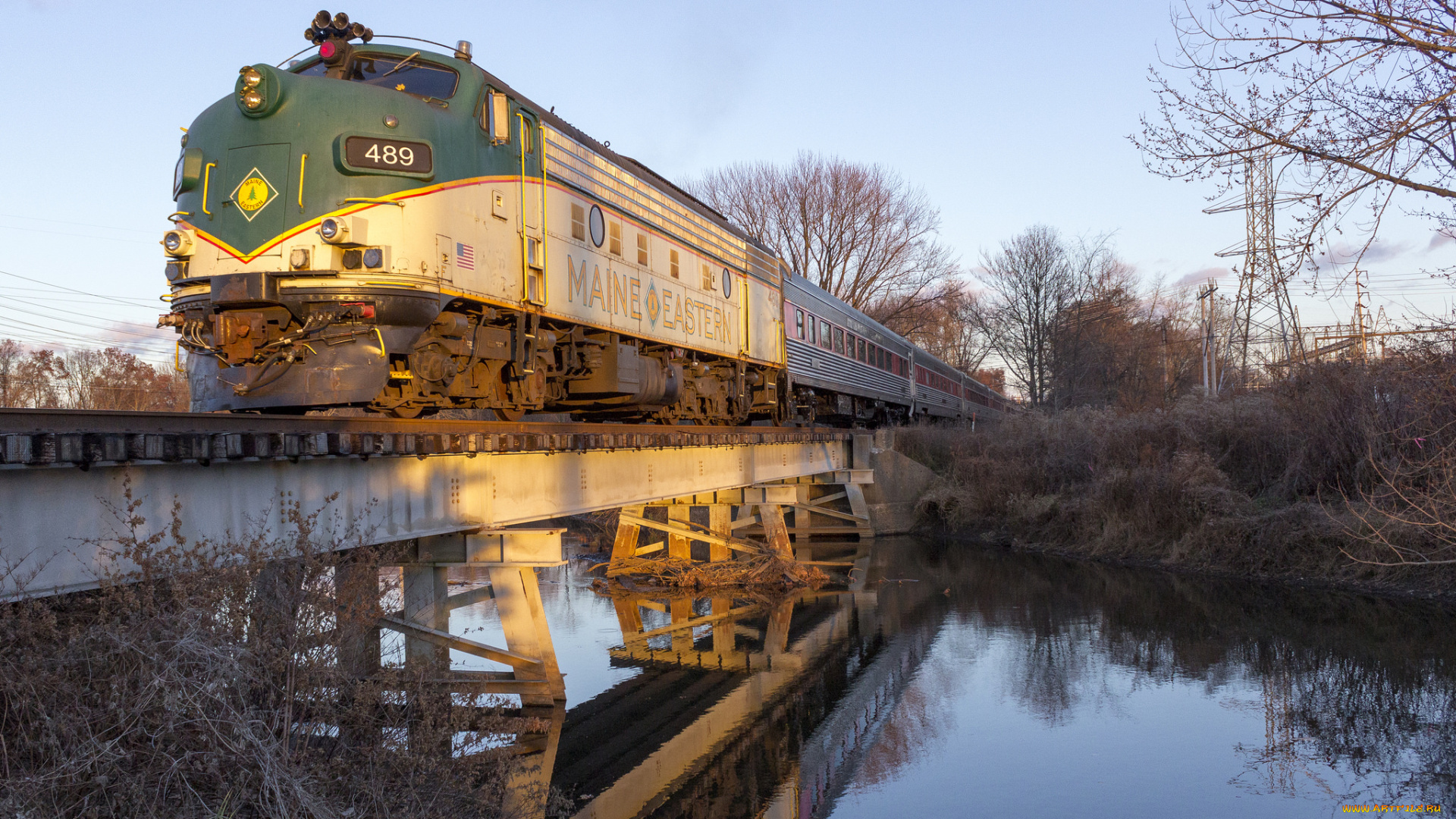 техника, поезда, локомотив, состав