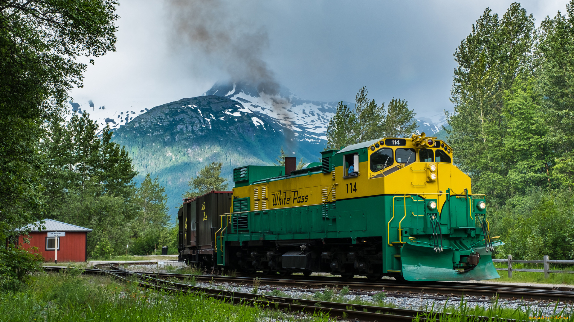техника, поезда, состав, локомотив