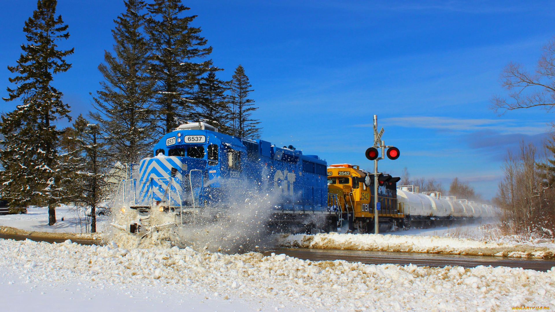 техника, поезда, состав, локомотив