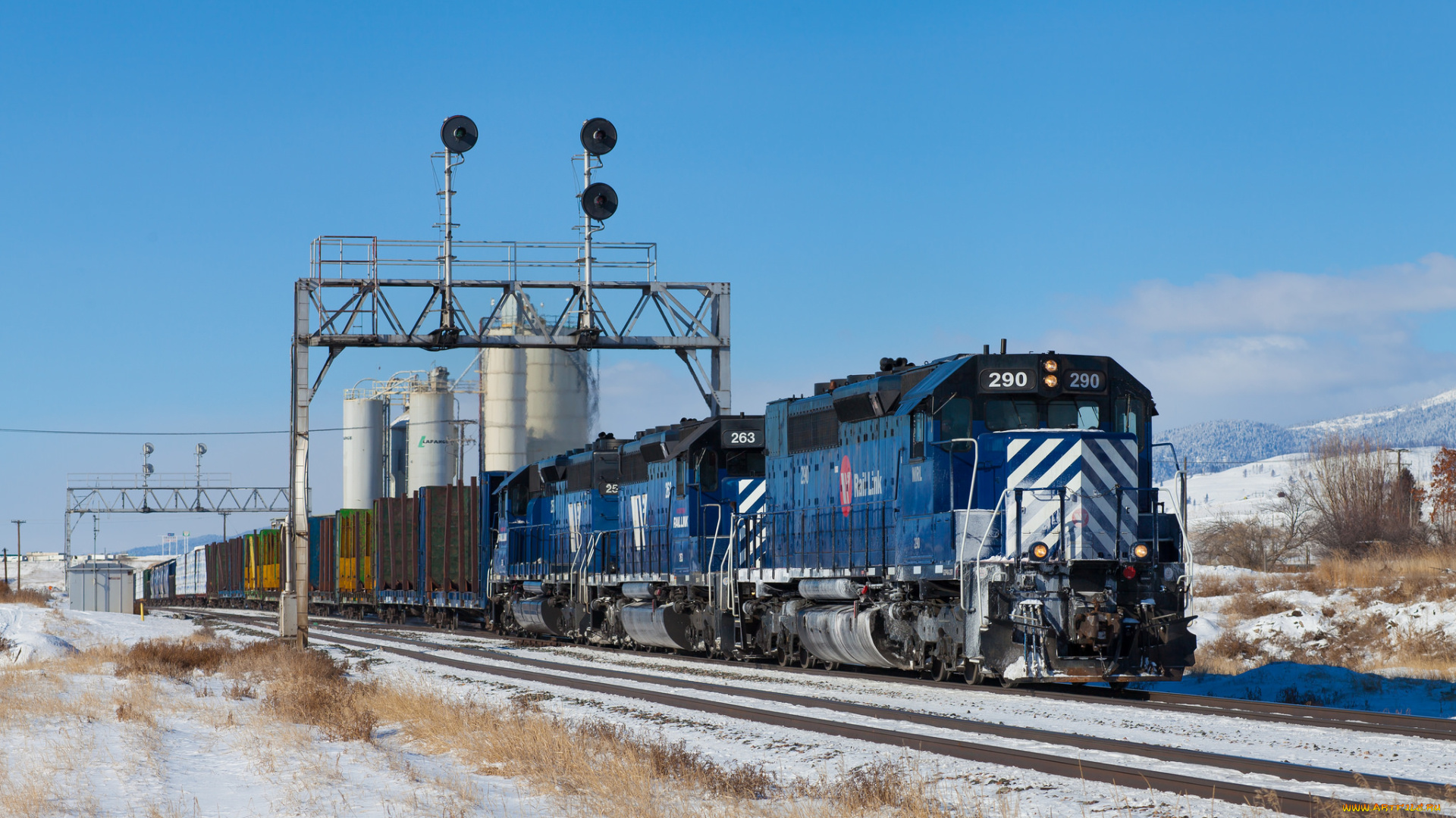 техника, поезда, состав, локомотив