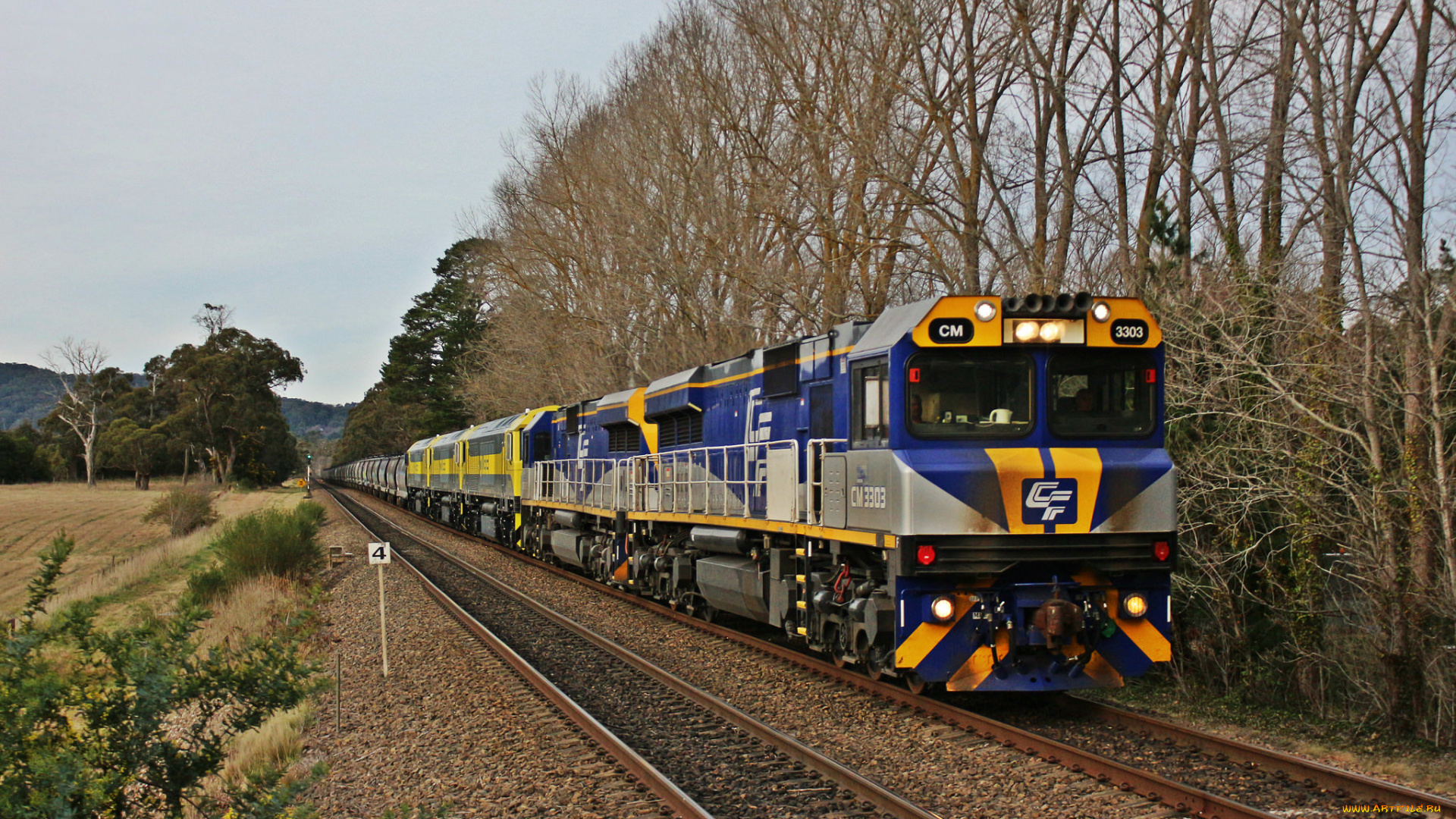 техника, поезда, состав, локомотив