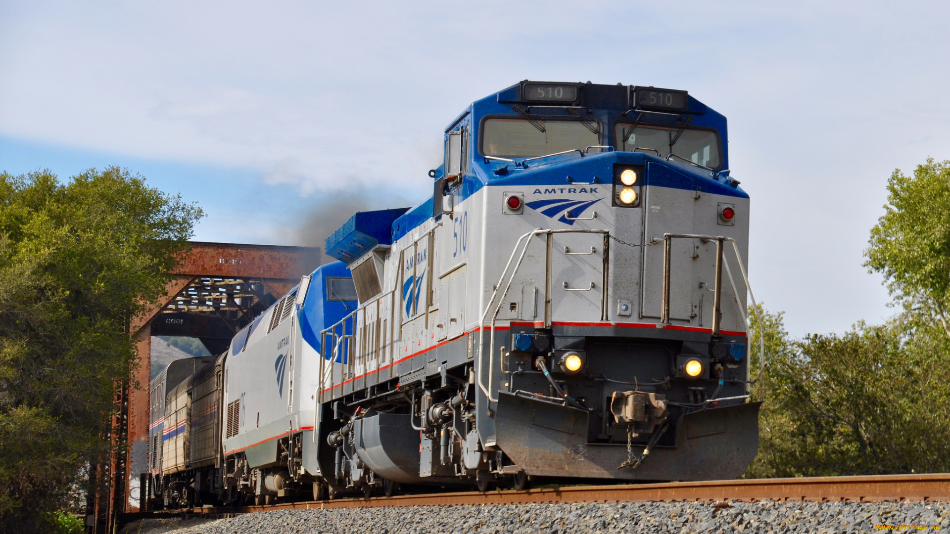 техника, поезда, состав, локомотив