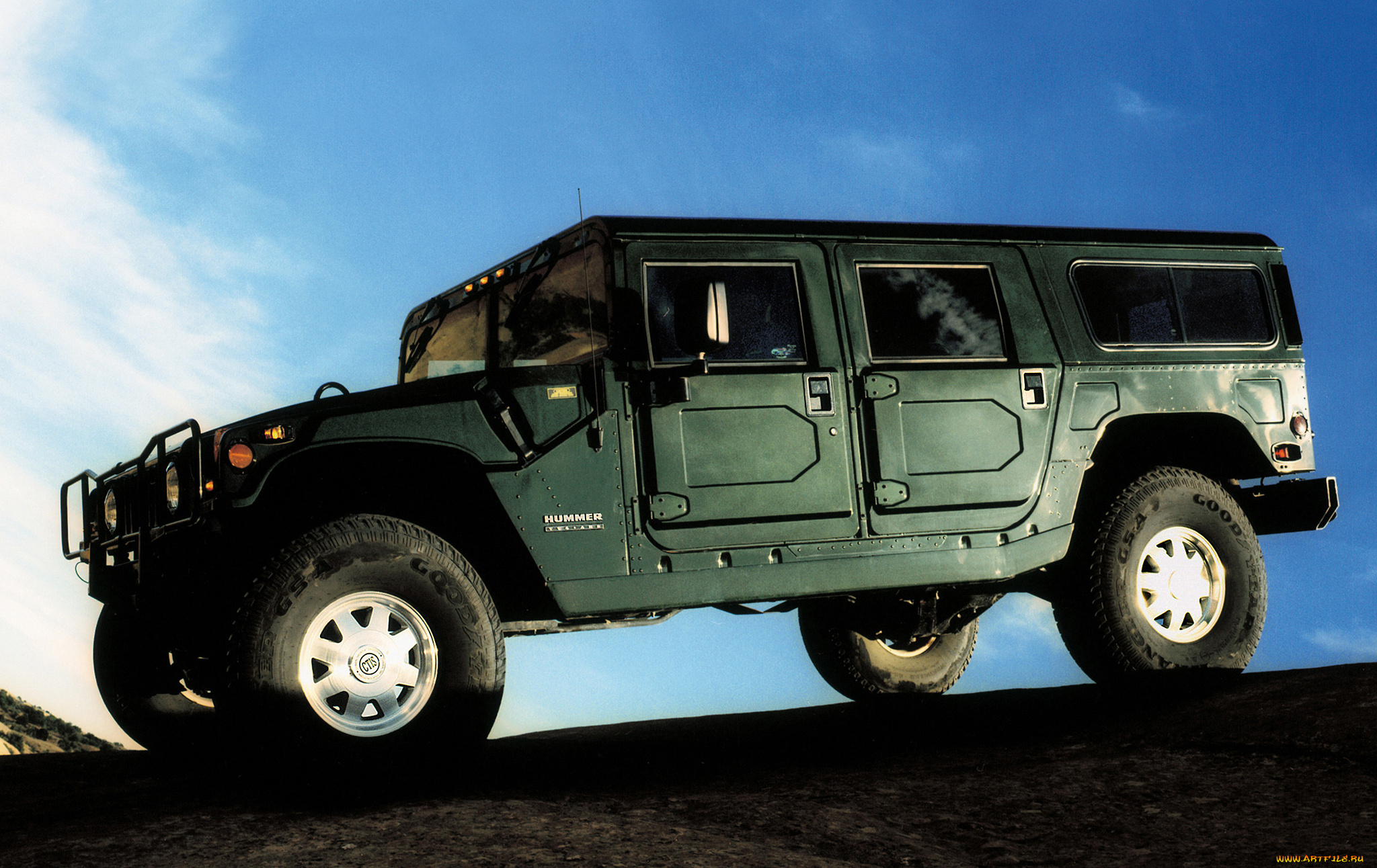hummer, h1, wagon, 1992, автомобили, hummer, wagon, h1, зелёный, 1992