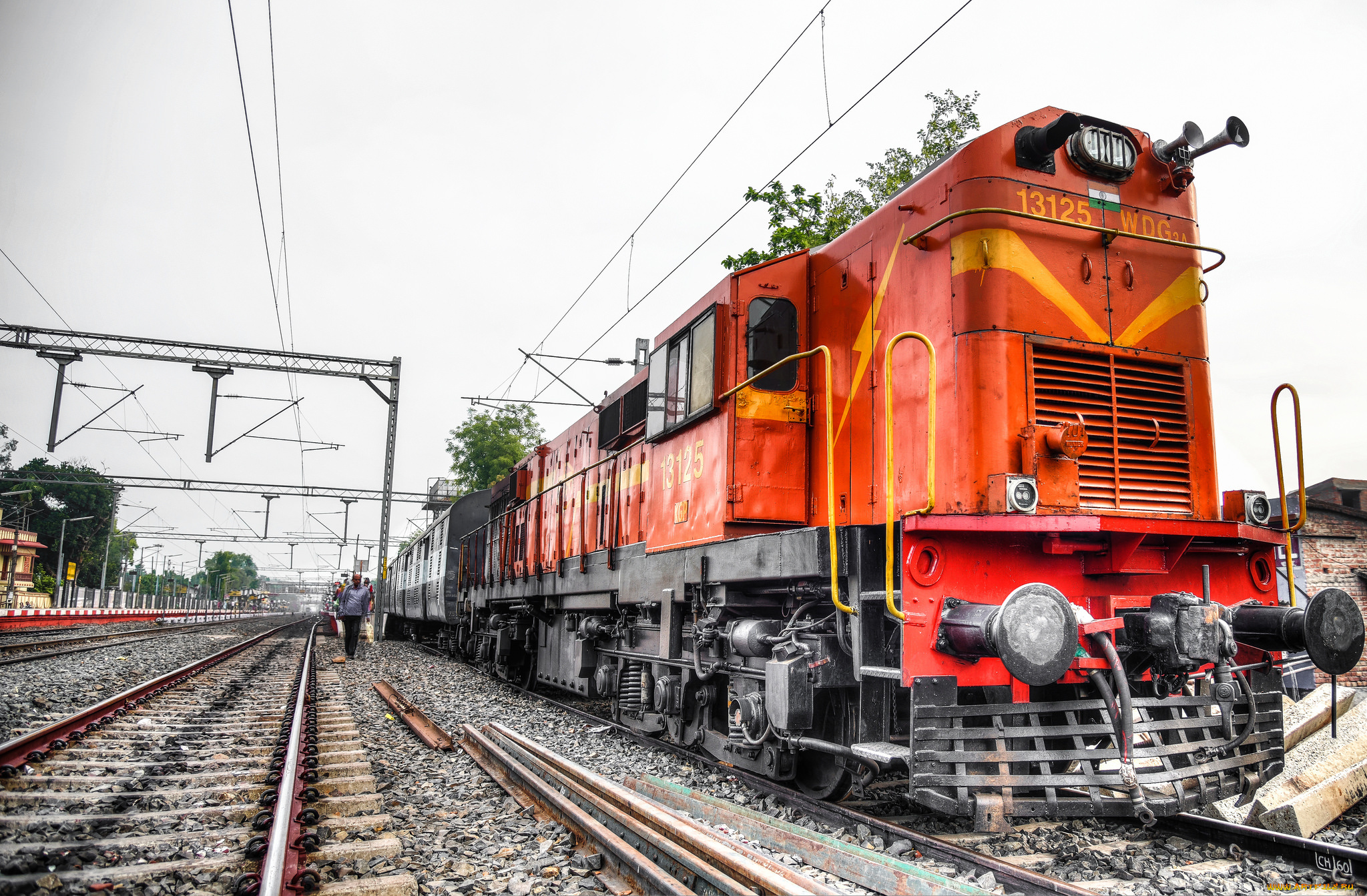 техника, поезда, состав, локомотив