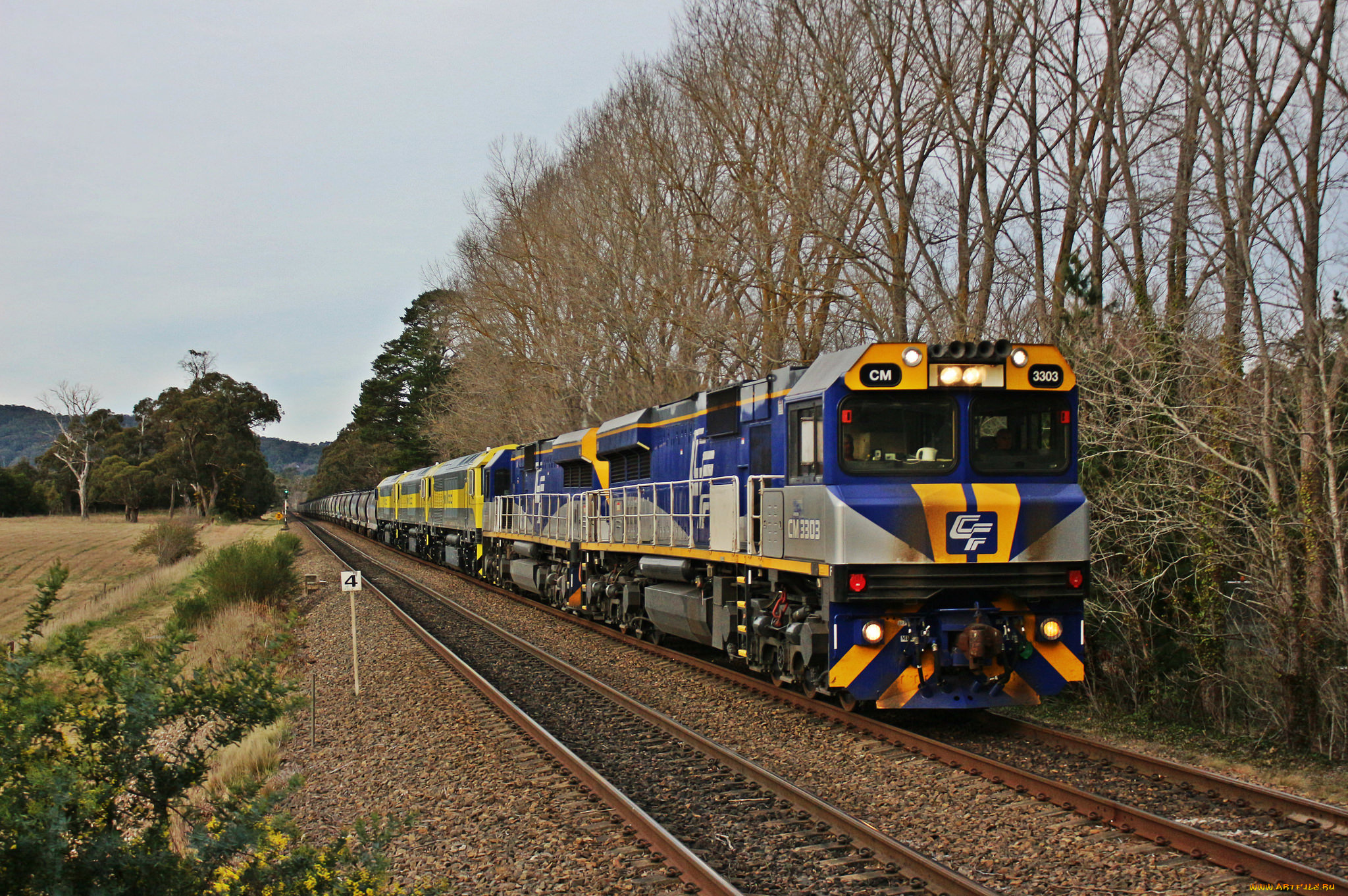 техника, поезда, состав, локомотив