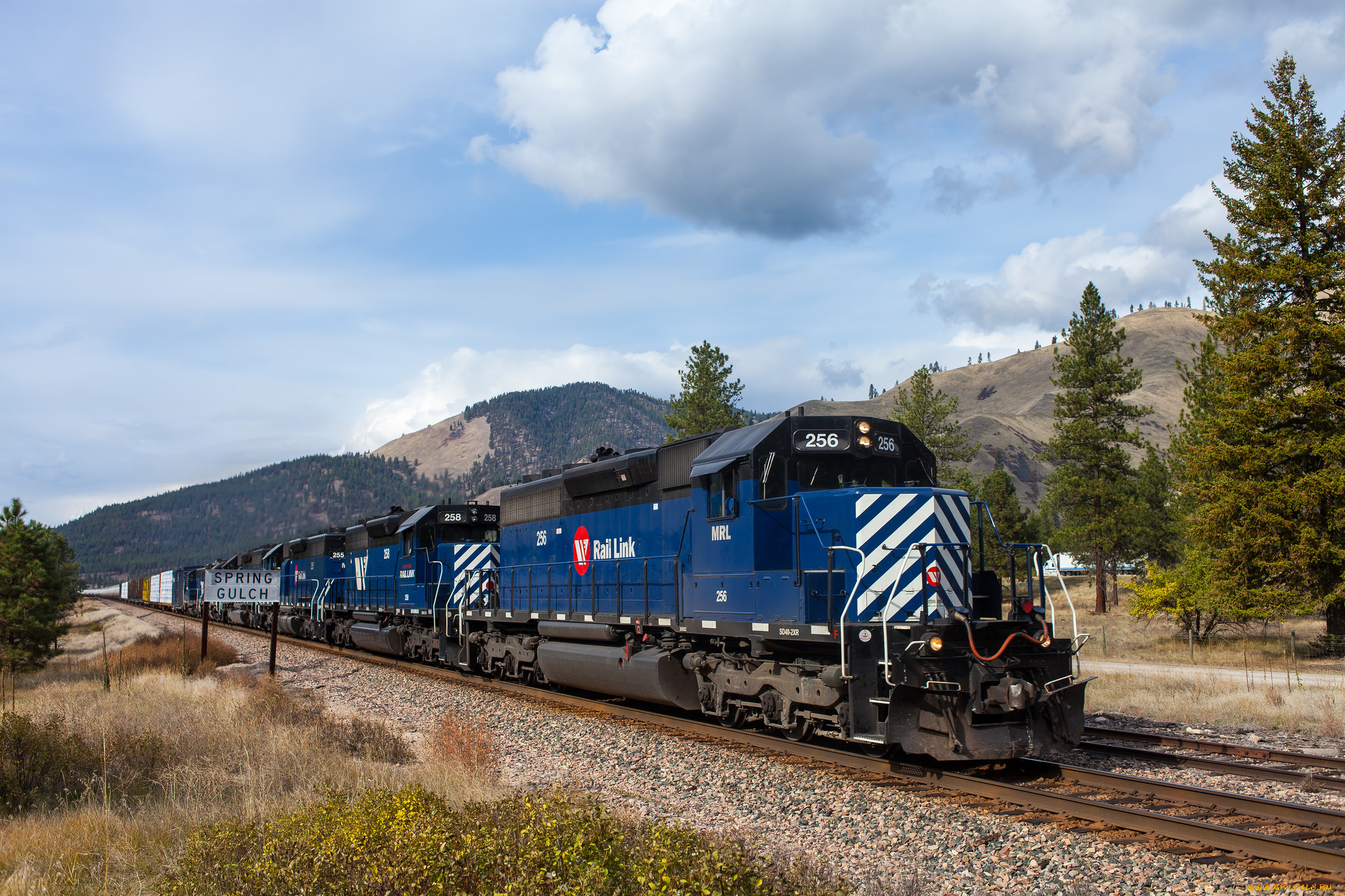 техника, поезда, локомотив, состав