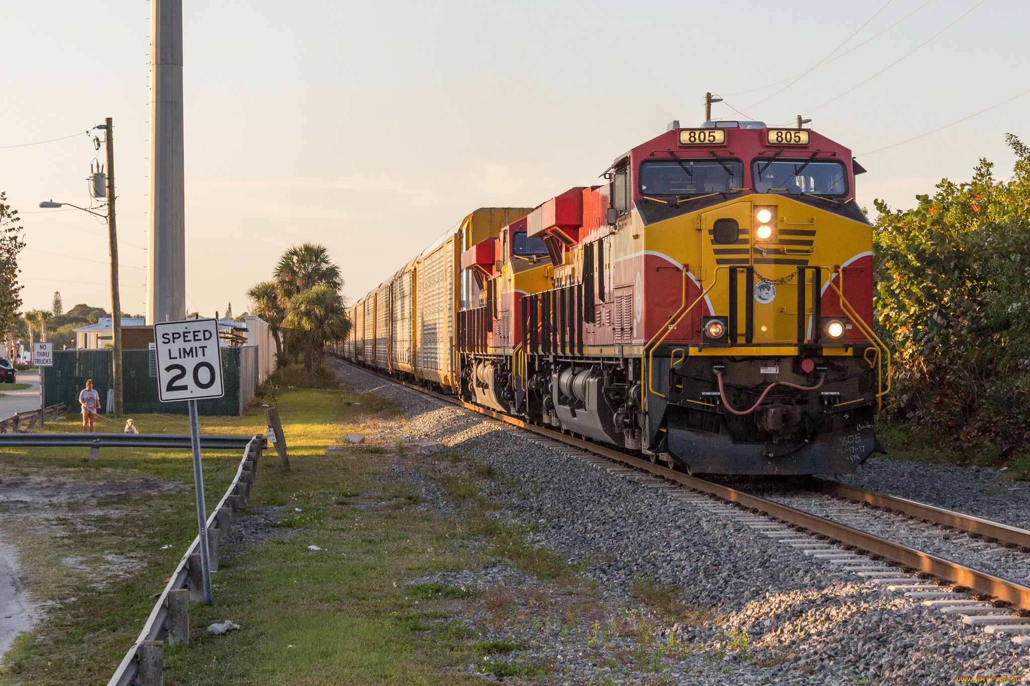 техника, поезда, локомотив, состав