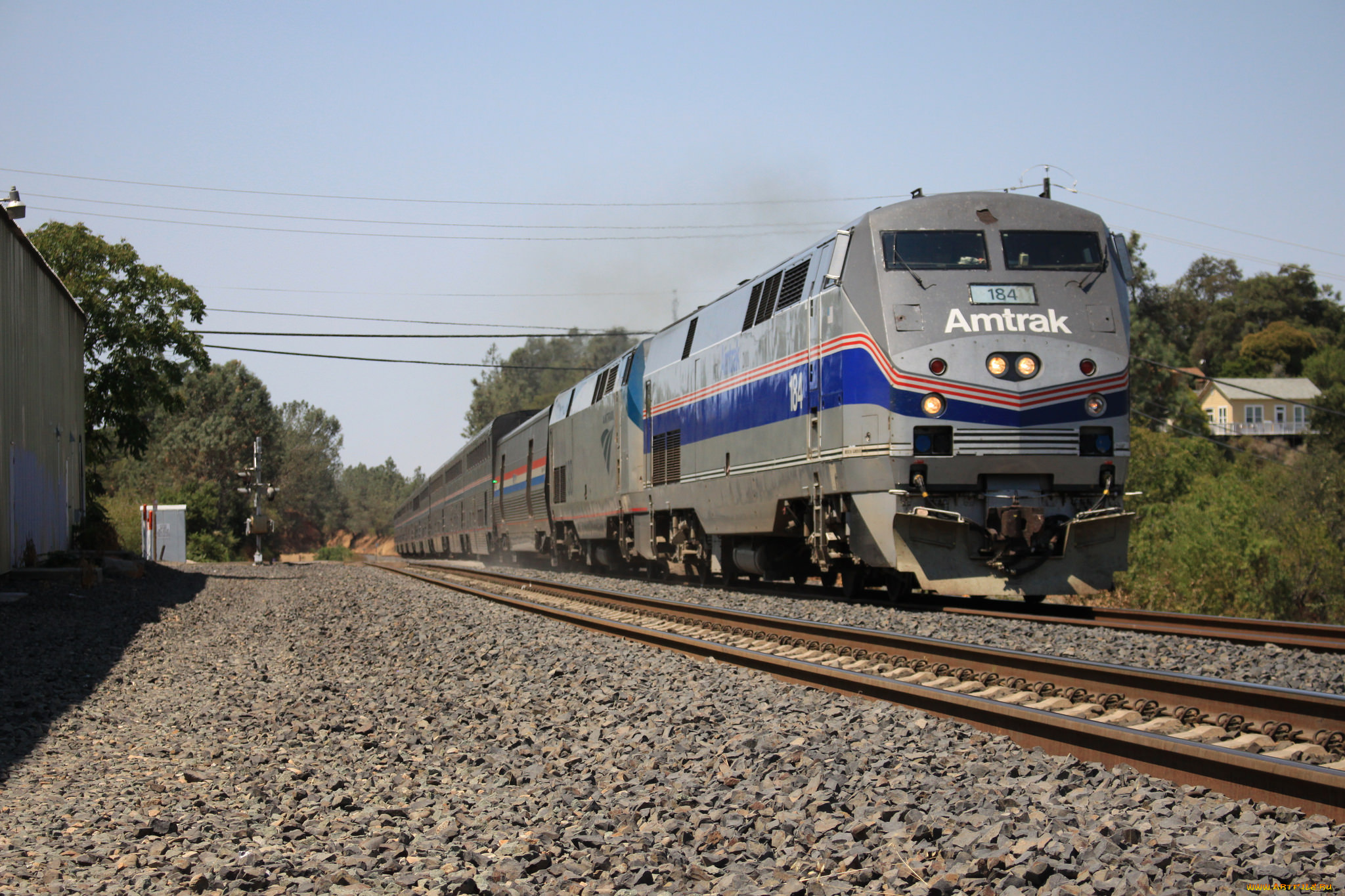 техника, поезда, локомотив, состав